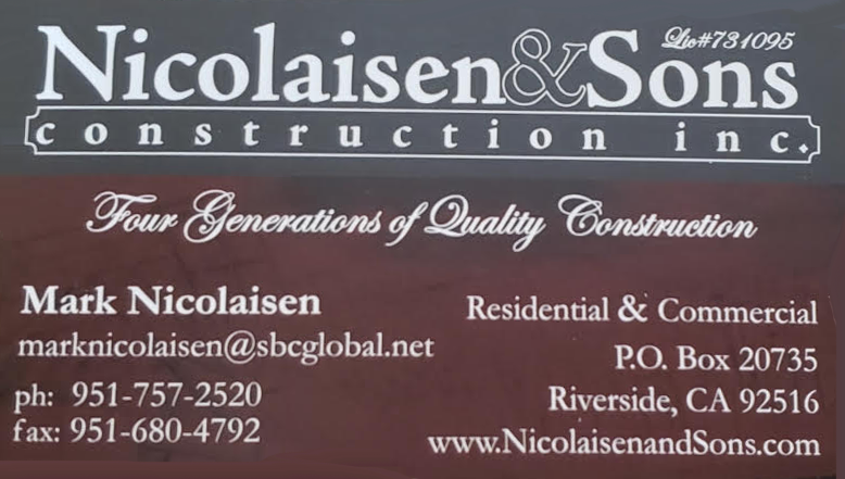 Nicolaisen & Sons Construction Company, Inc Logo