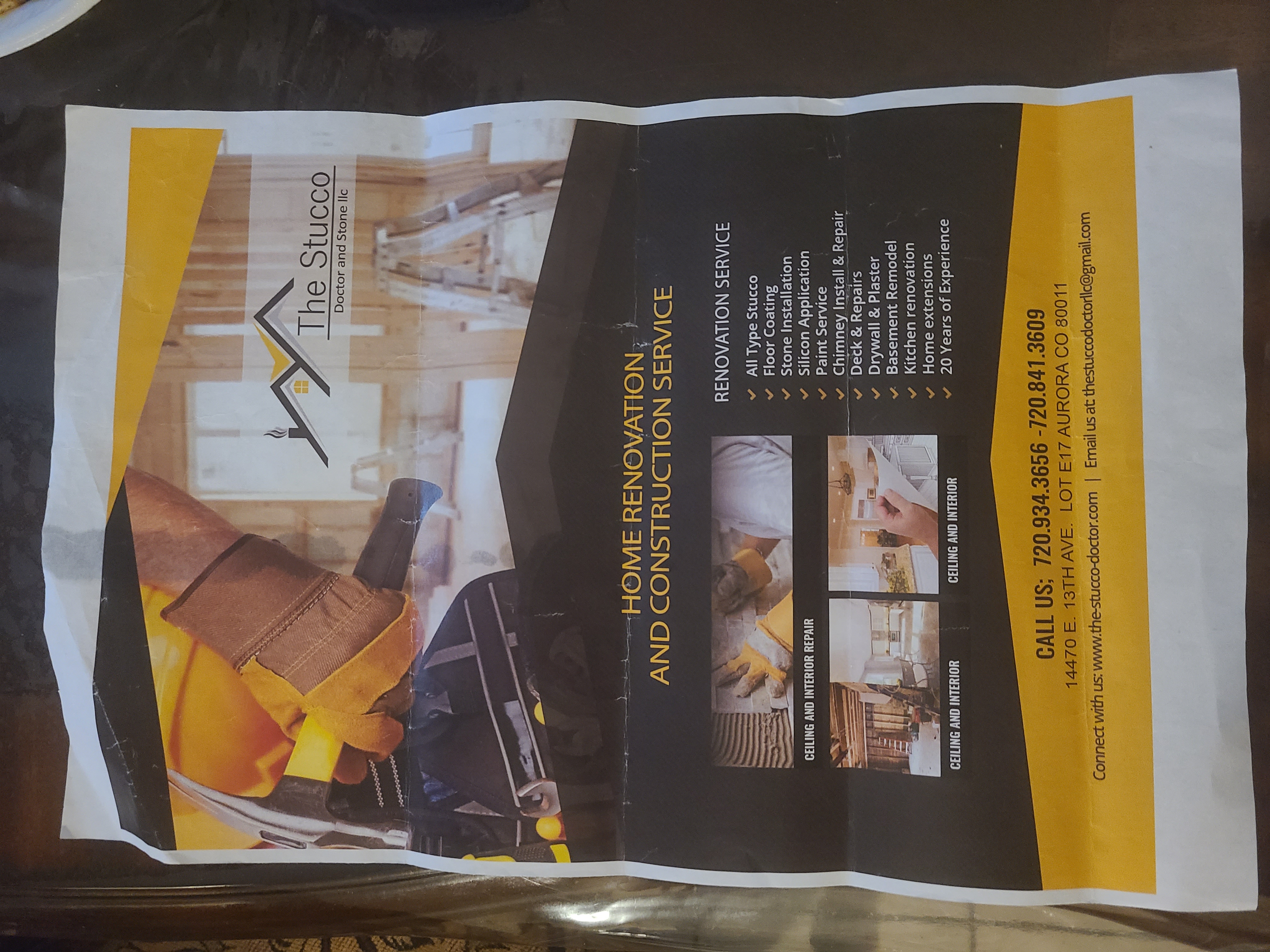 The Stucco Doctor and Stone, LLC Logo