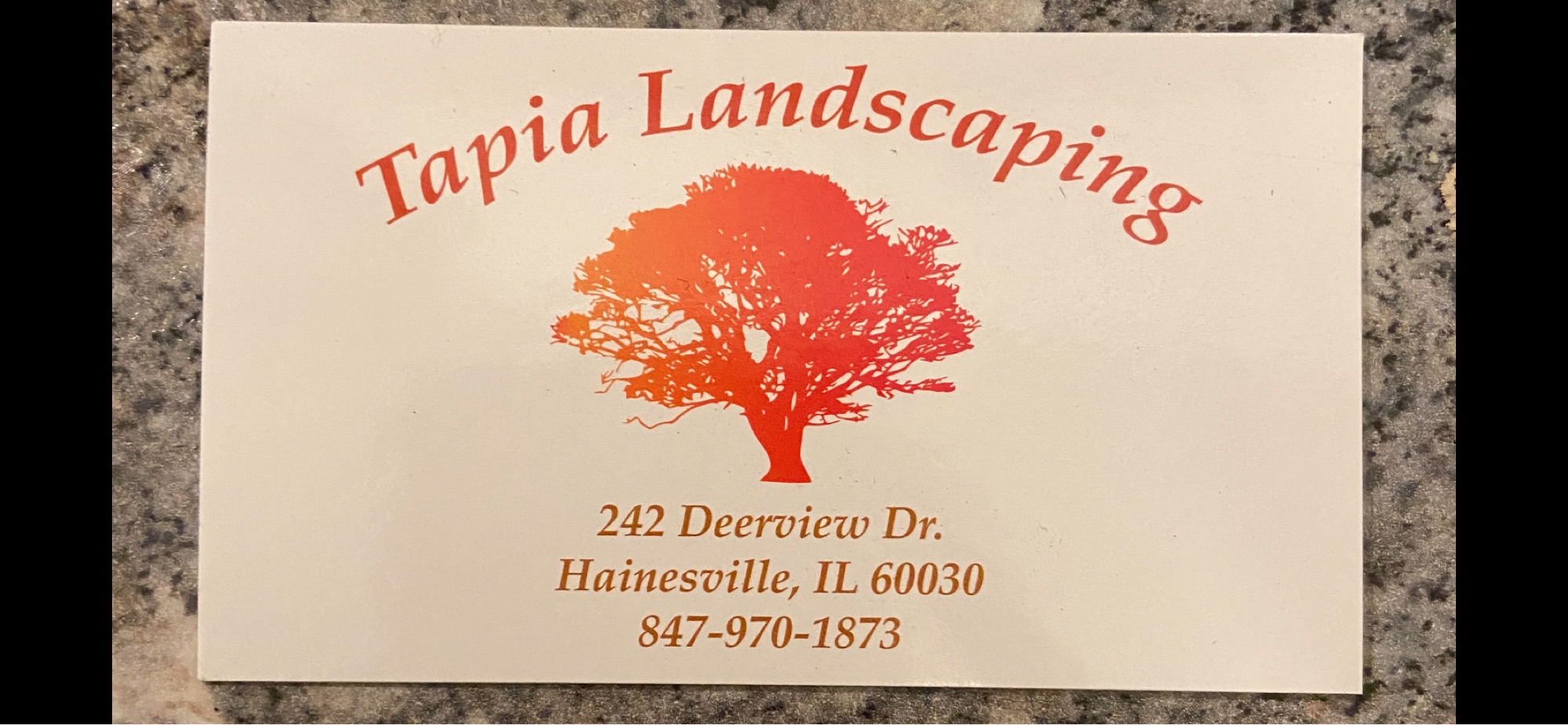 Tapia Landscaping Logo
