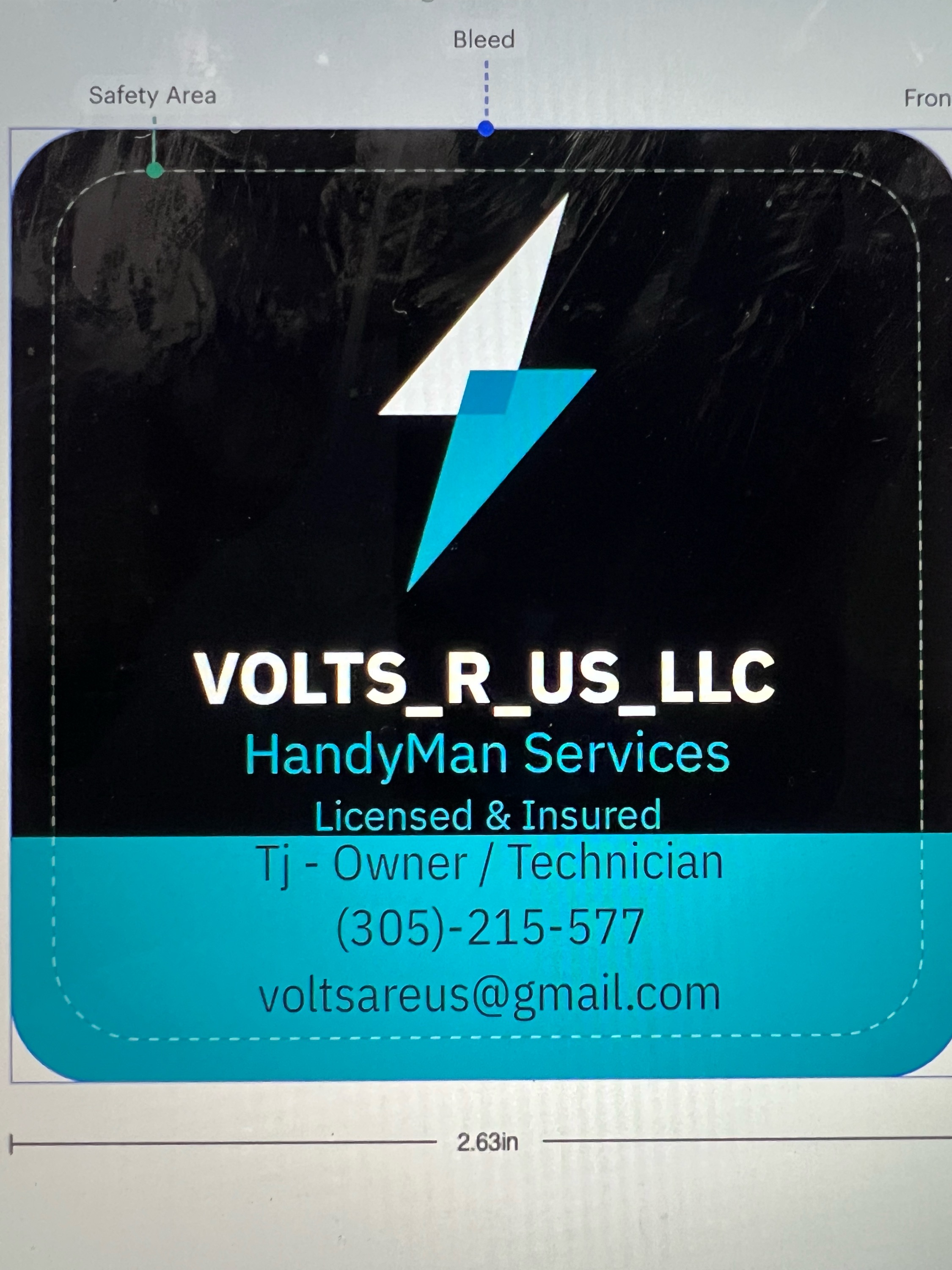 Volts R Us Logo