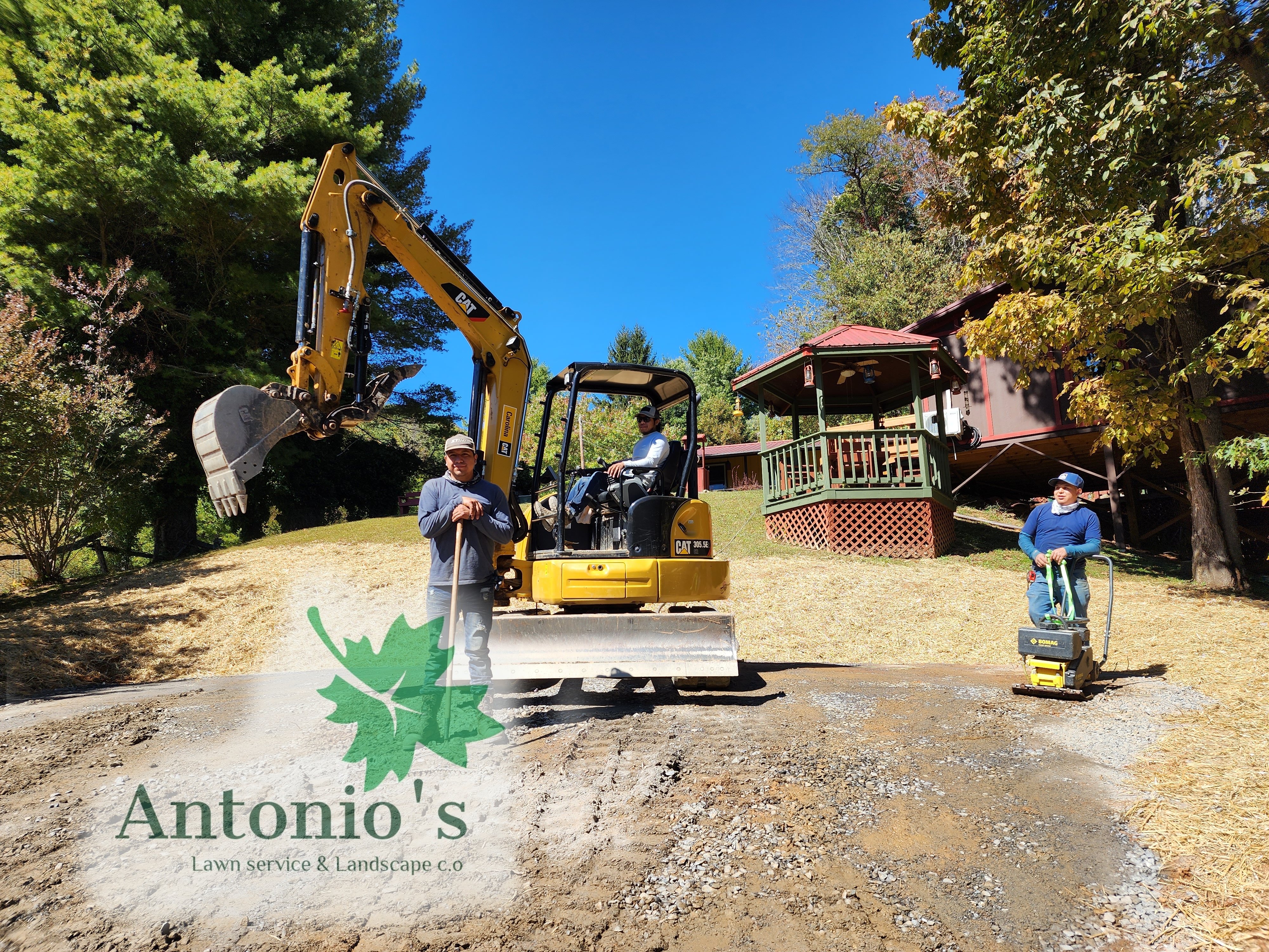 Antonio's Lawn Service and Landscape Logo