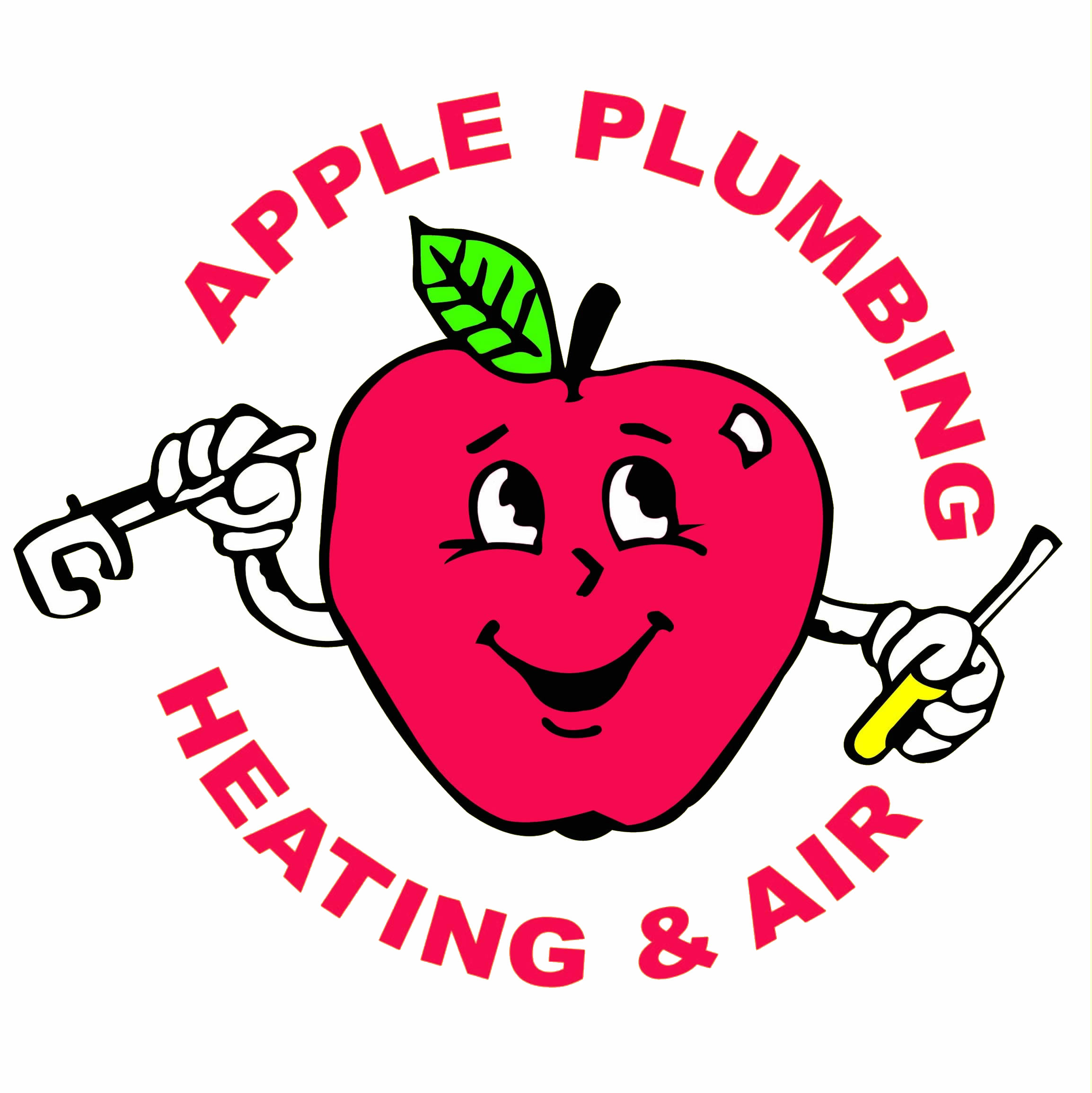Apple Plumbing, Heating, & Air Logo