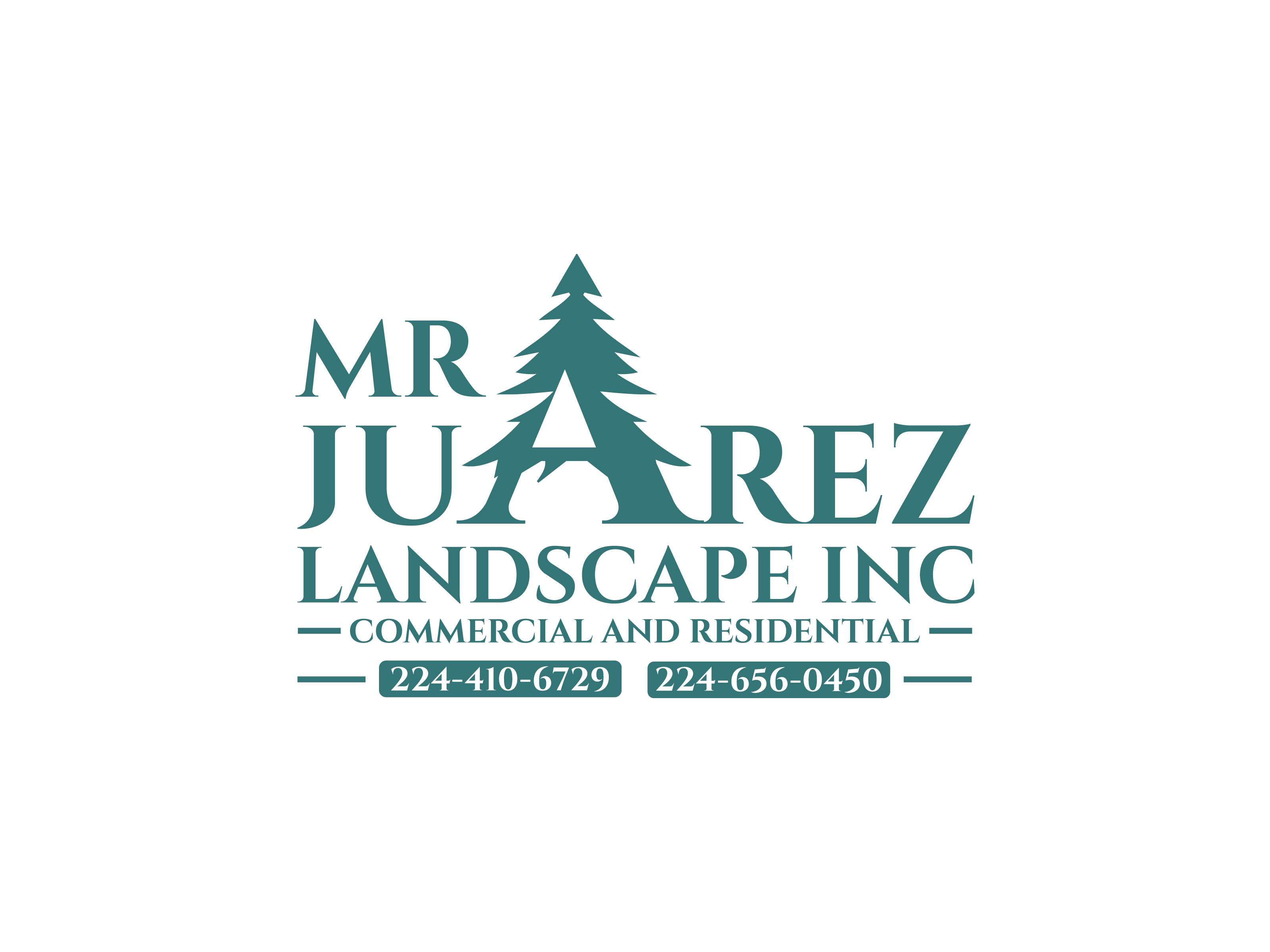 Mr. Juarez Landscape Logo