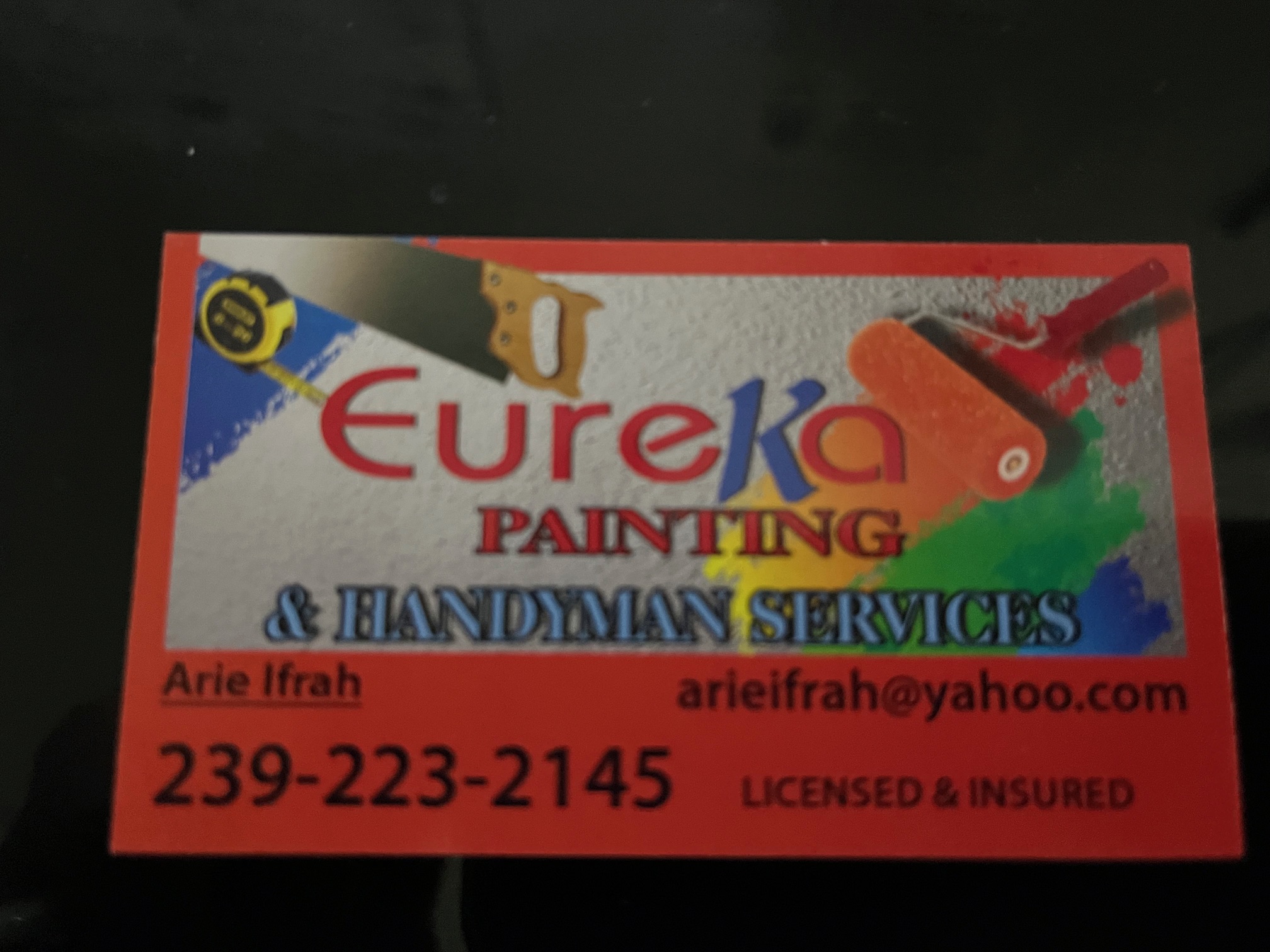 Eureka Painting & Handyman Services Logo