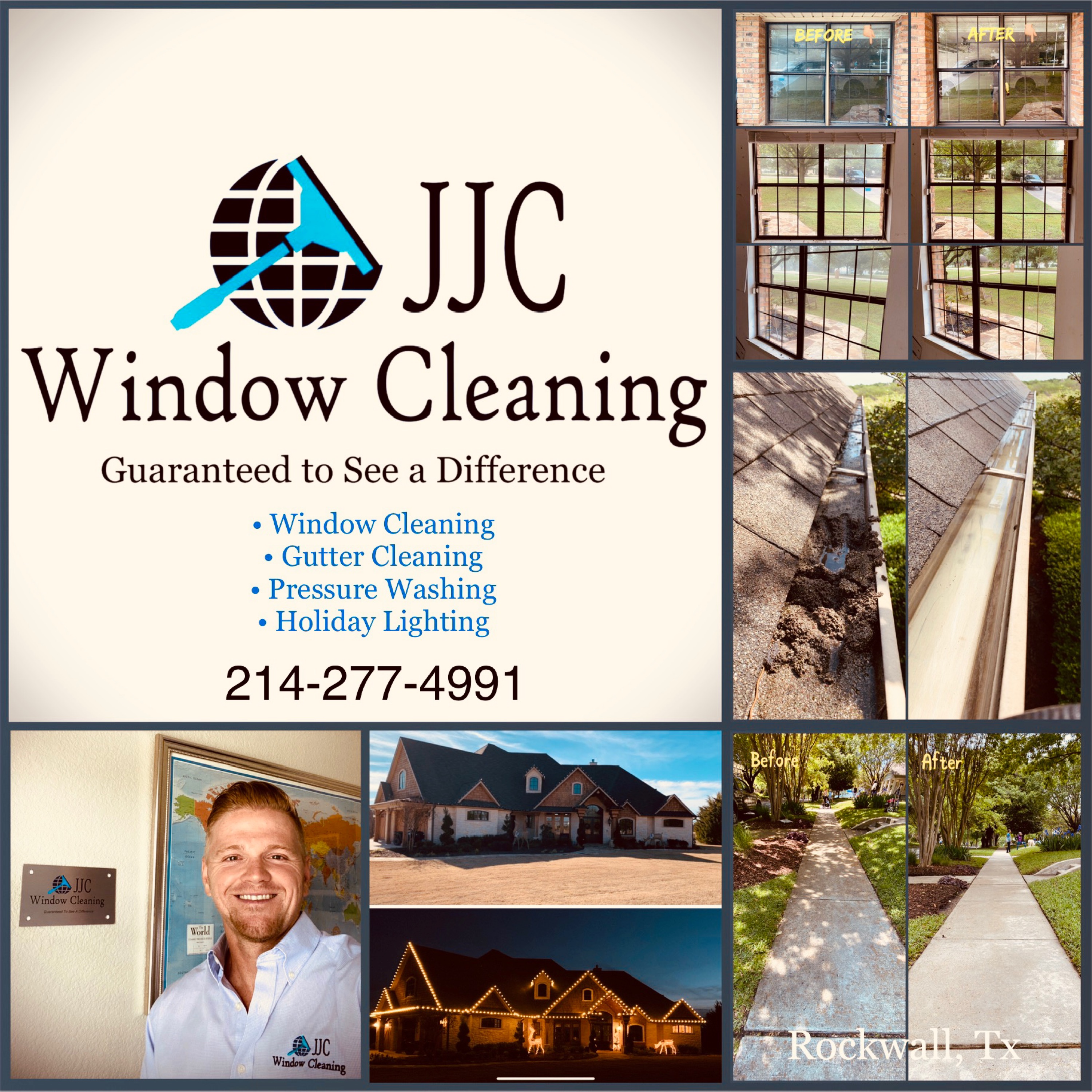 JJC Window Cleaning, LLC Logo