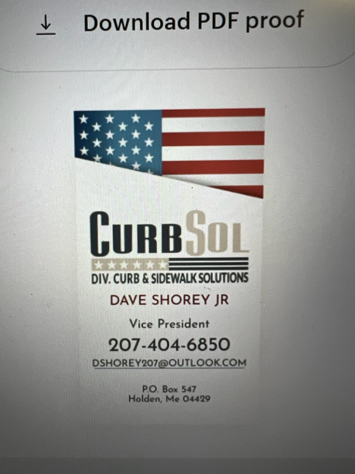 Curb & Sidewalk Solutions, Inc. Logo