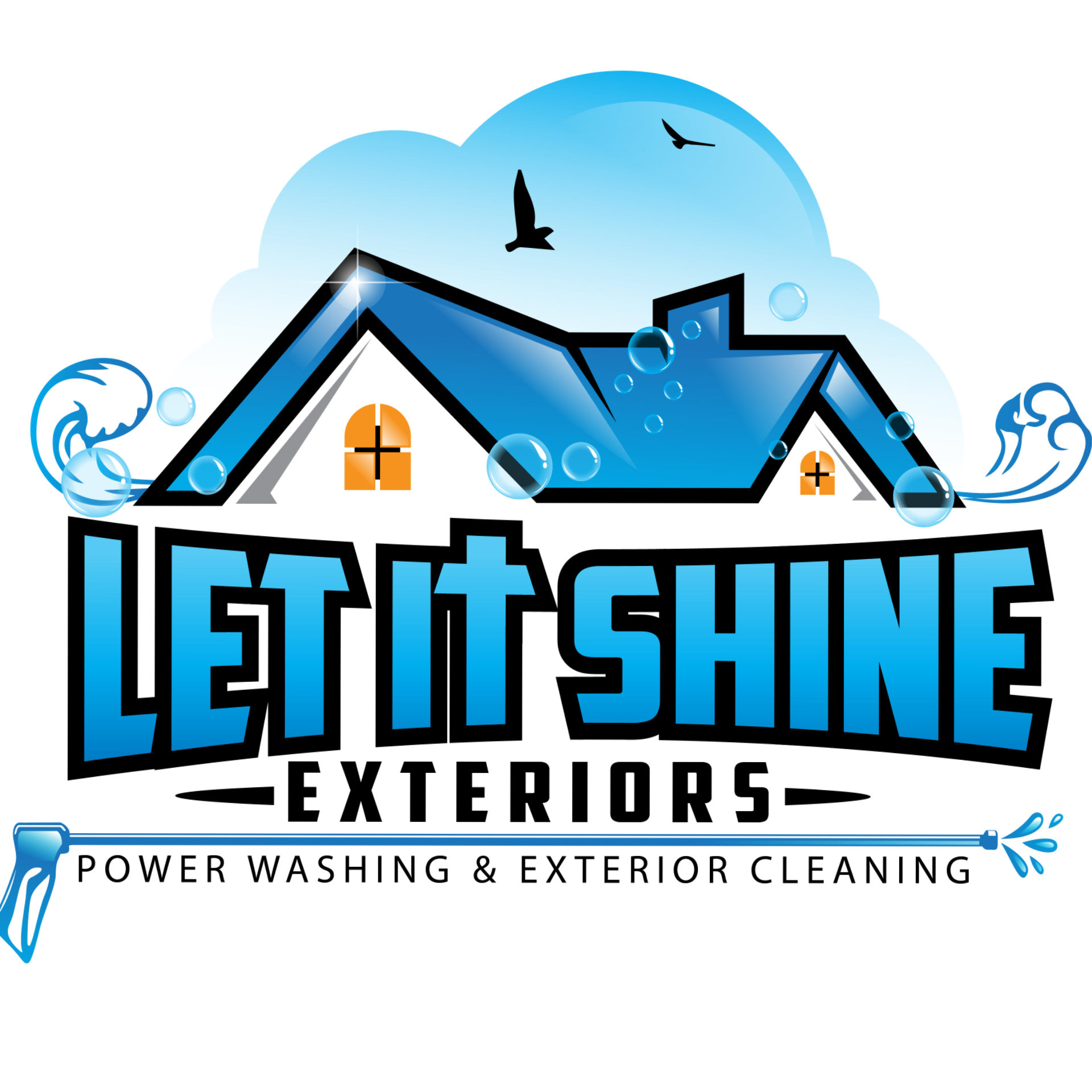 Let It Shine Exteriors Logo