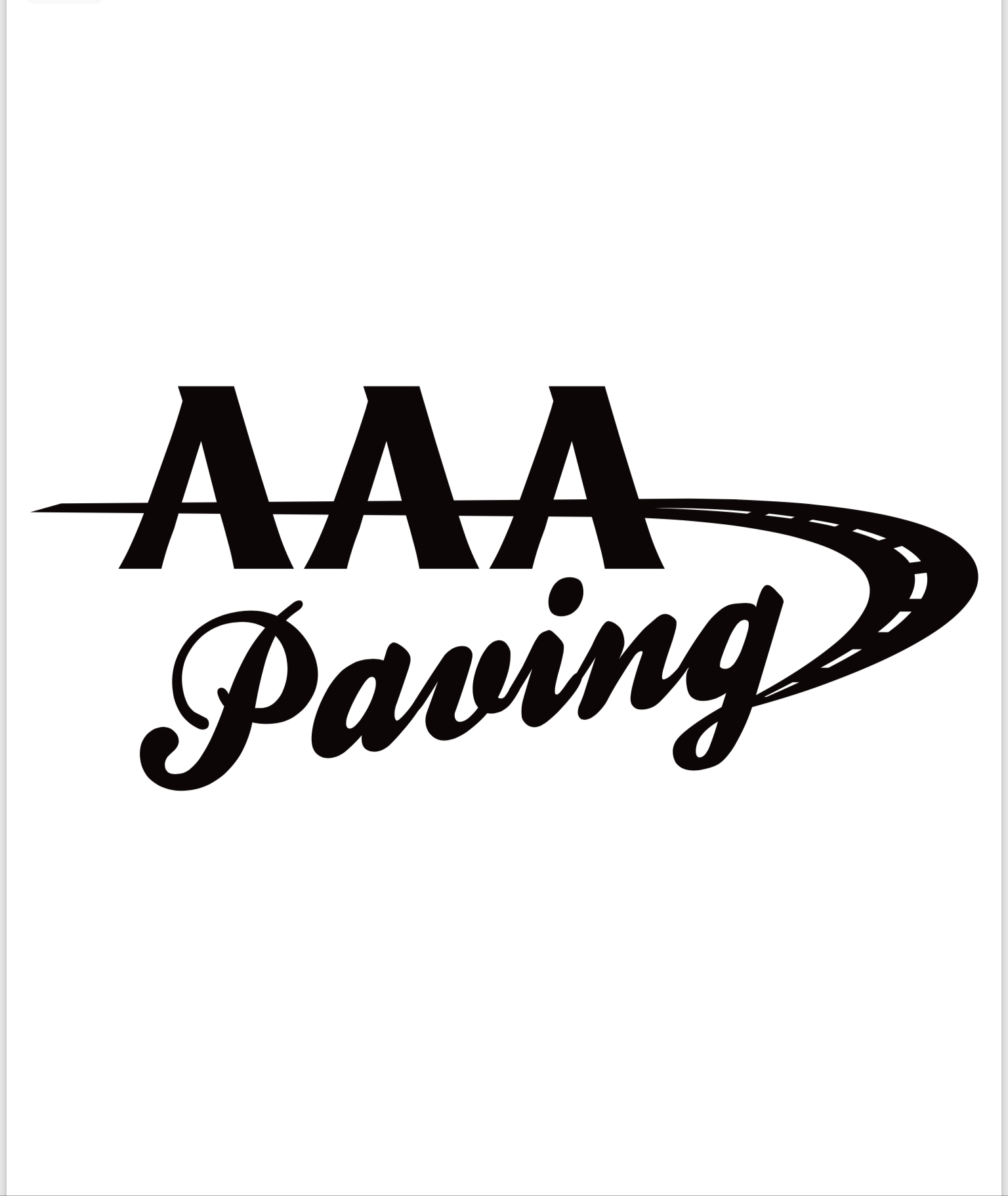 AAA Paving Logo
