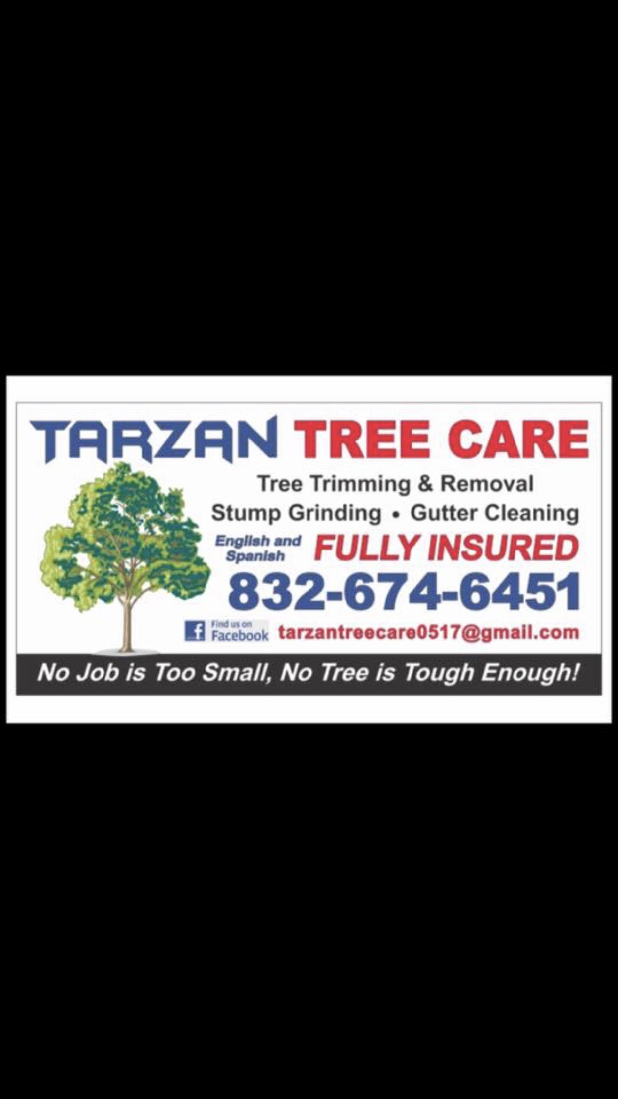 Tarzan Tree Care Logo