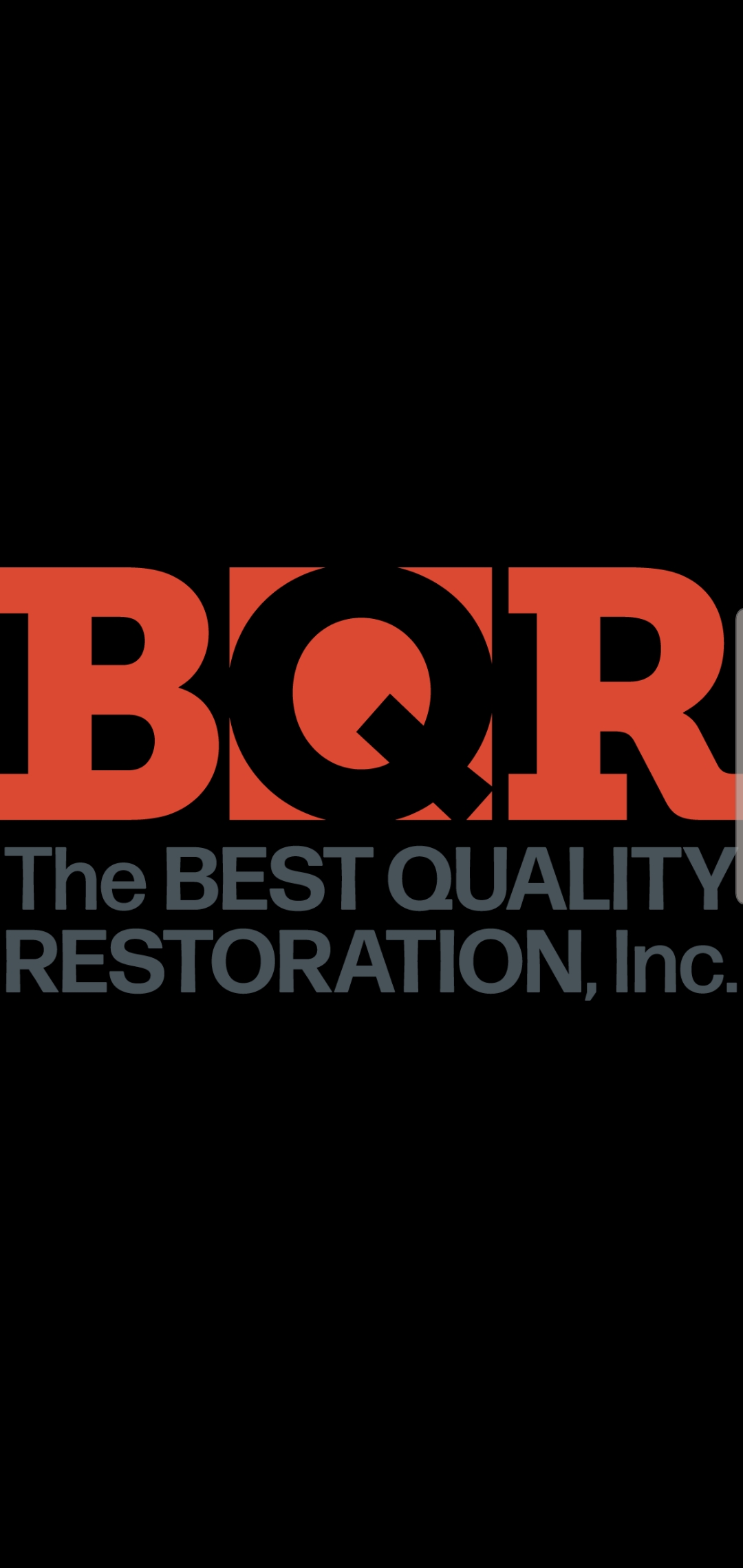 The Best Quality Restoration, Inc. Logo