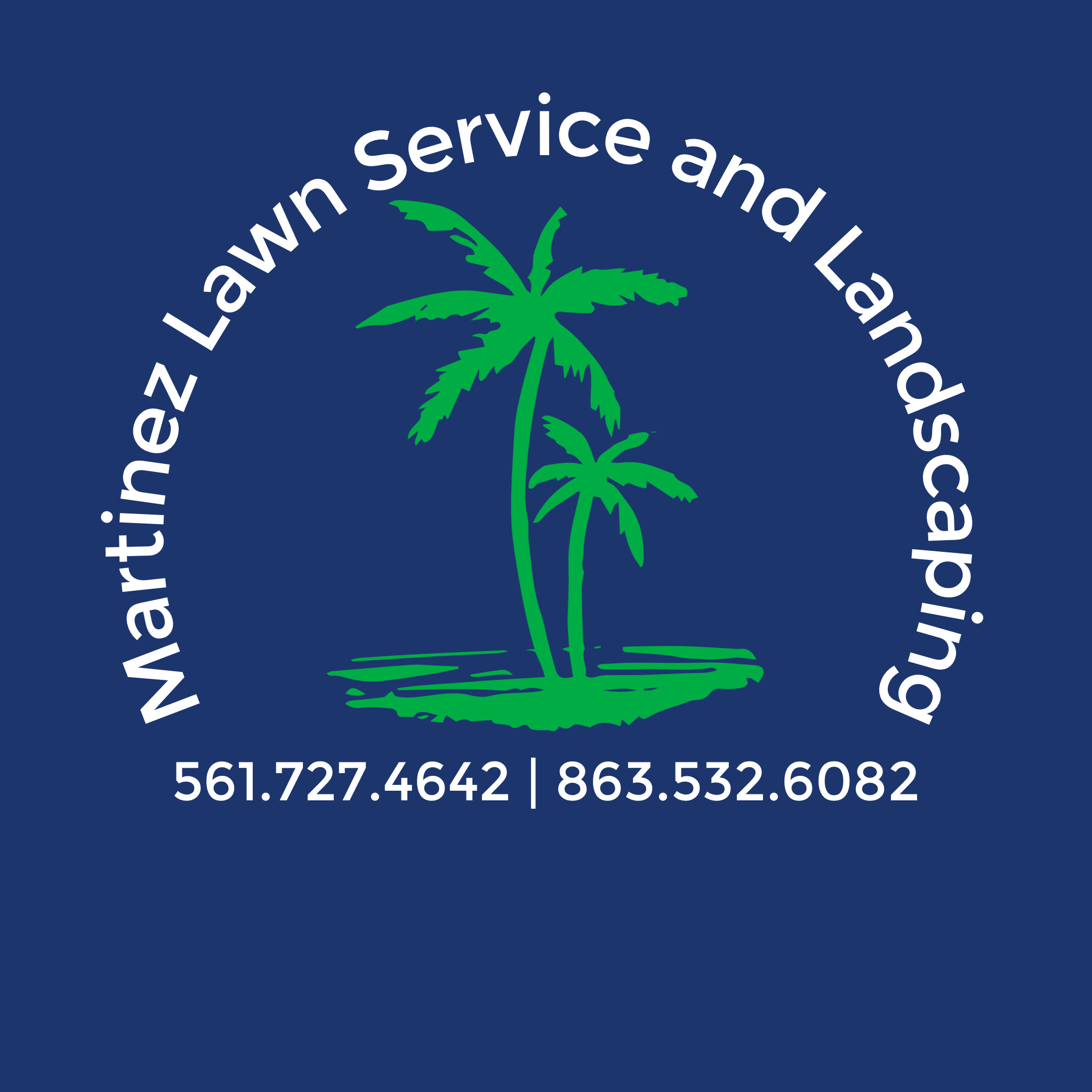 Martinez Landscaping Maintenance Logo