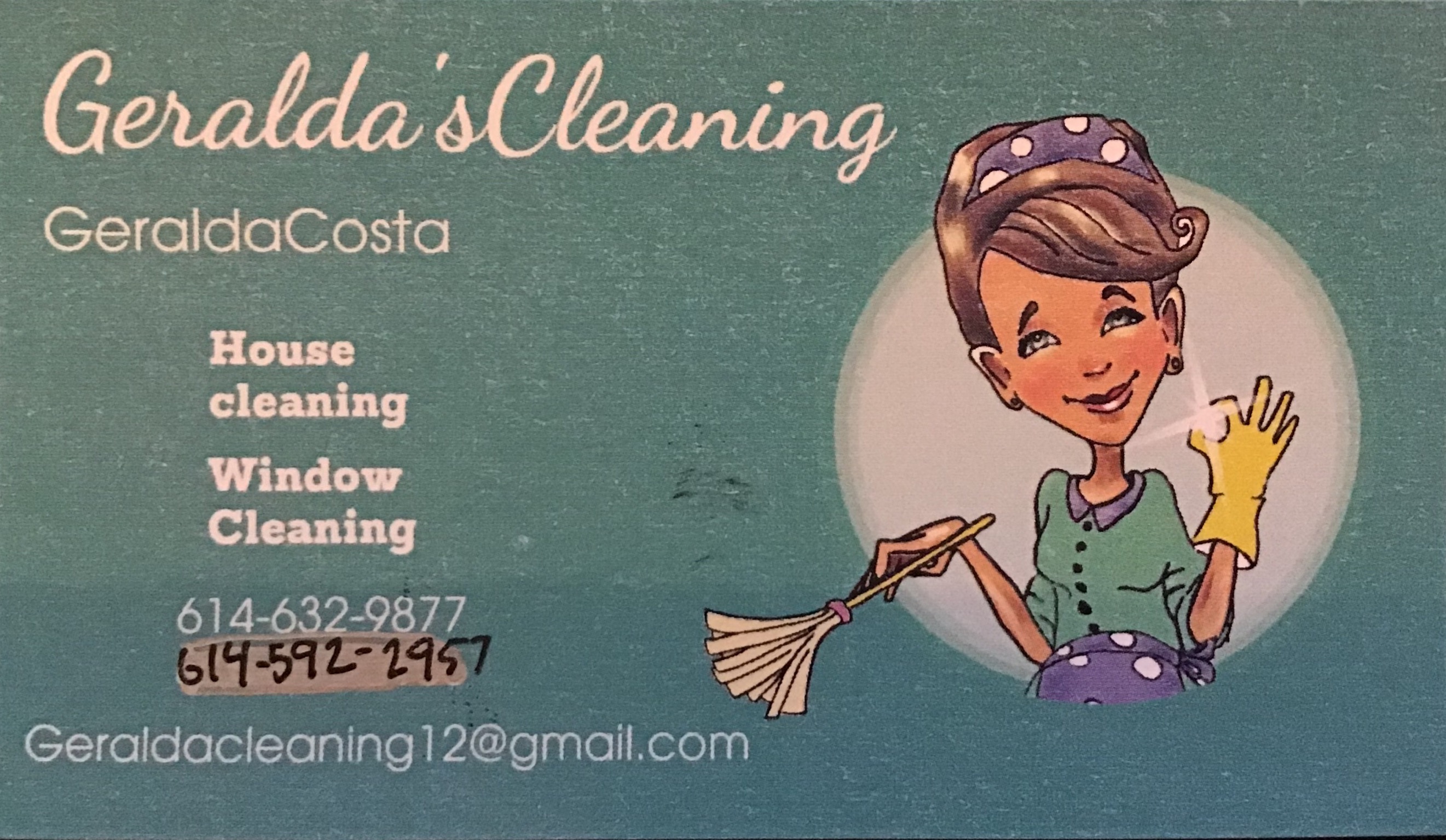 Geralda's Cleaning Logo