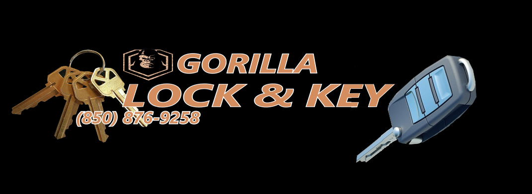 Gorilla Lock And Key Logo