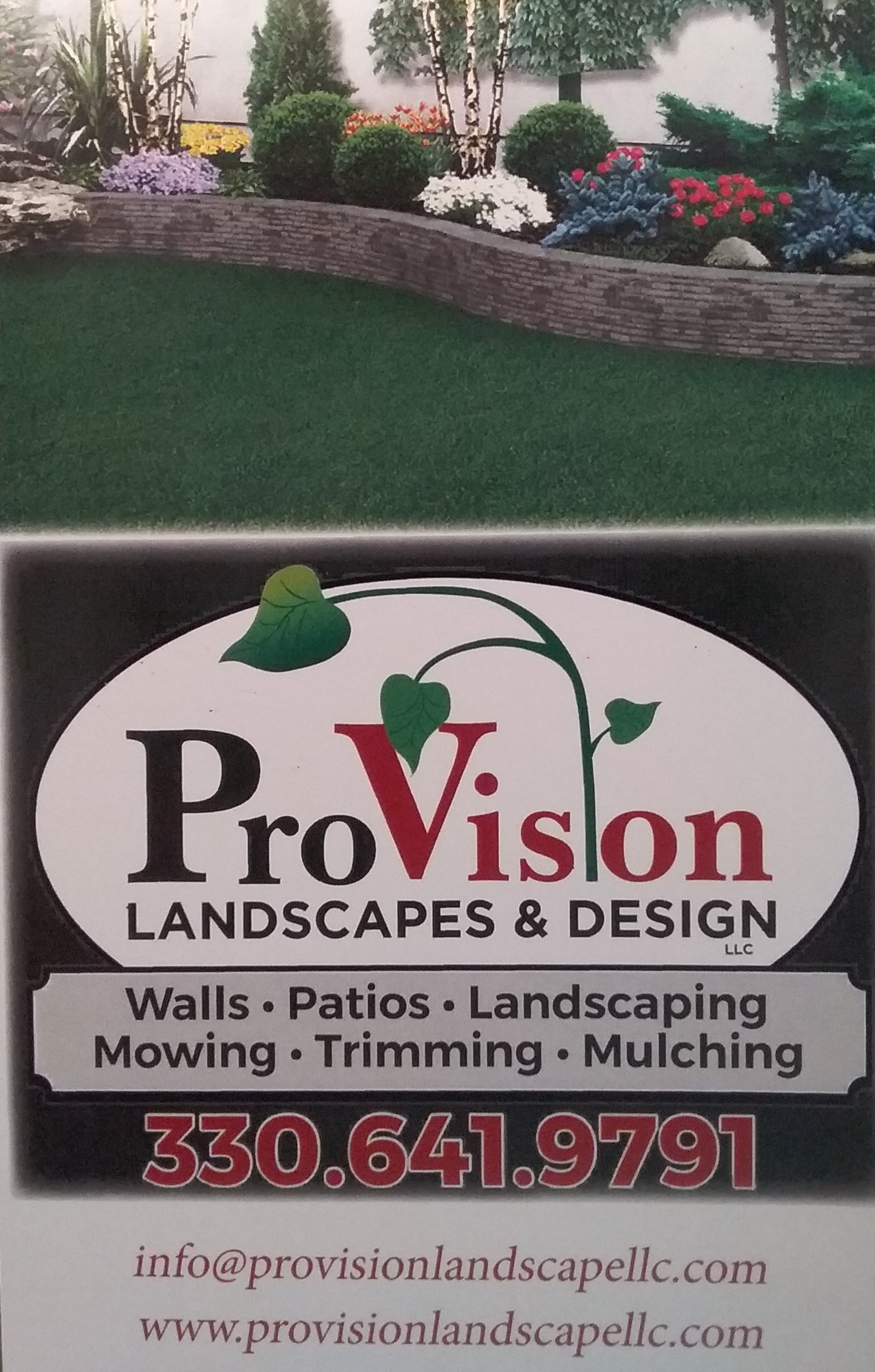 Provision Landscapes and Design, LLC Logo