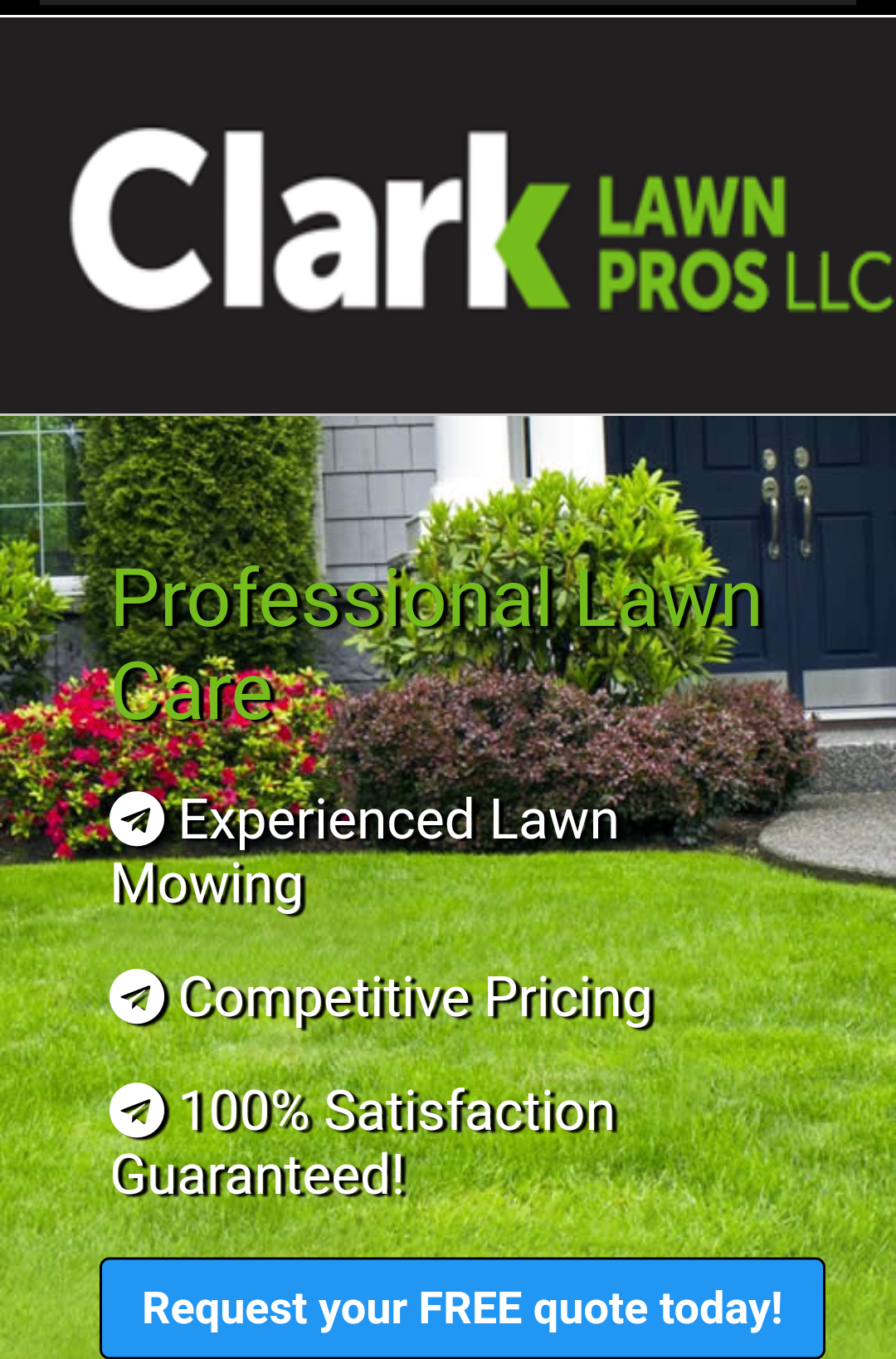 Clark Lawn Pros Logo