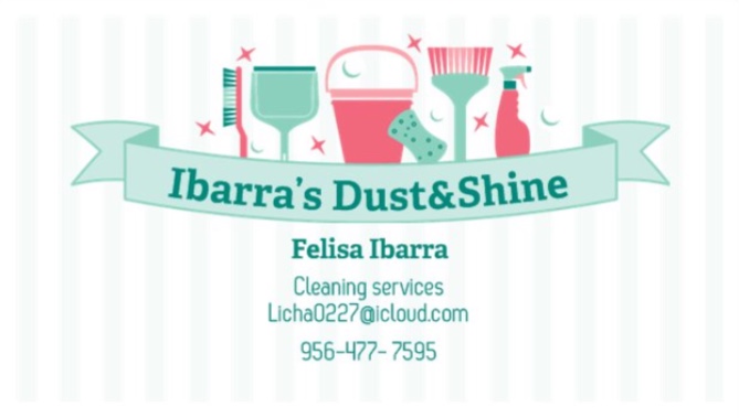 Ibarra's Dust & Shine Logo