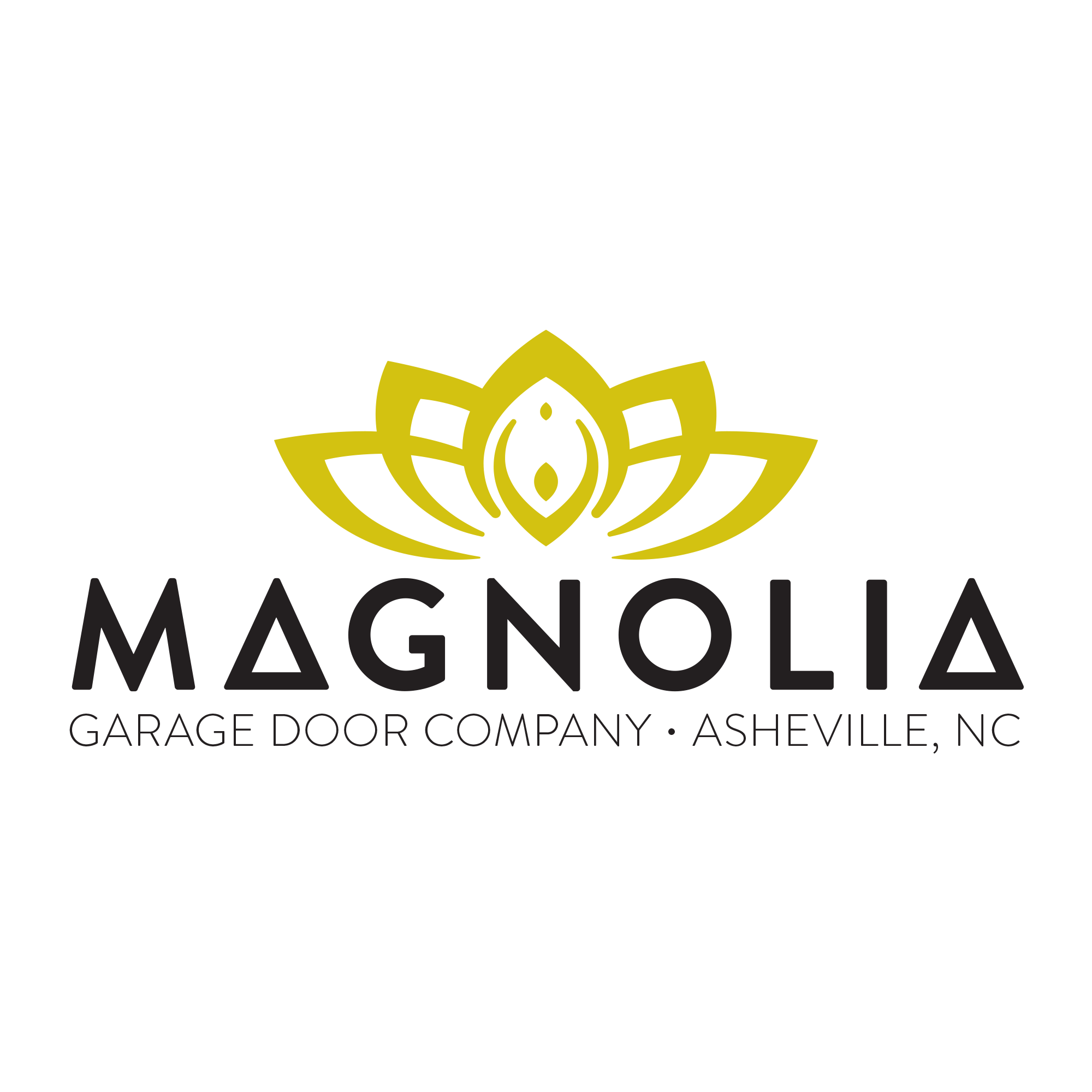 Magnolia Garage Door Company Logo