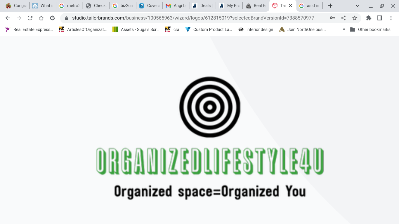 Organized Lifestyle Logo