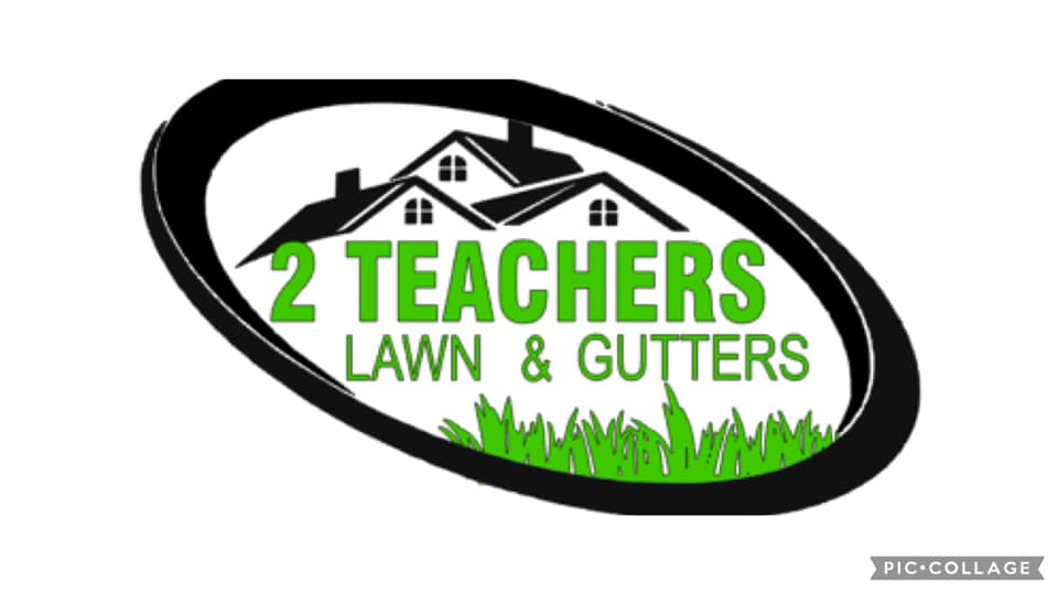 Two Teachers Lawn & Gutters Logo