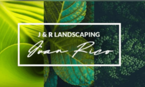 JR Landscaping Service Logo