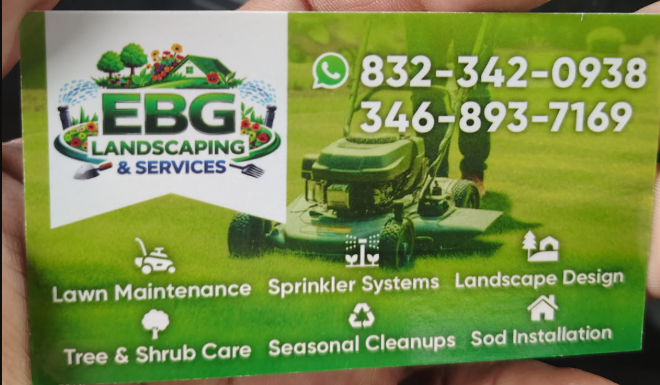 EBG Landscaping & Services Logo