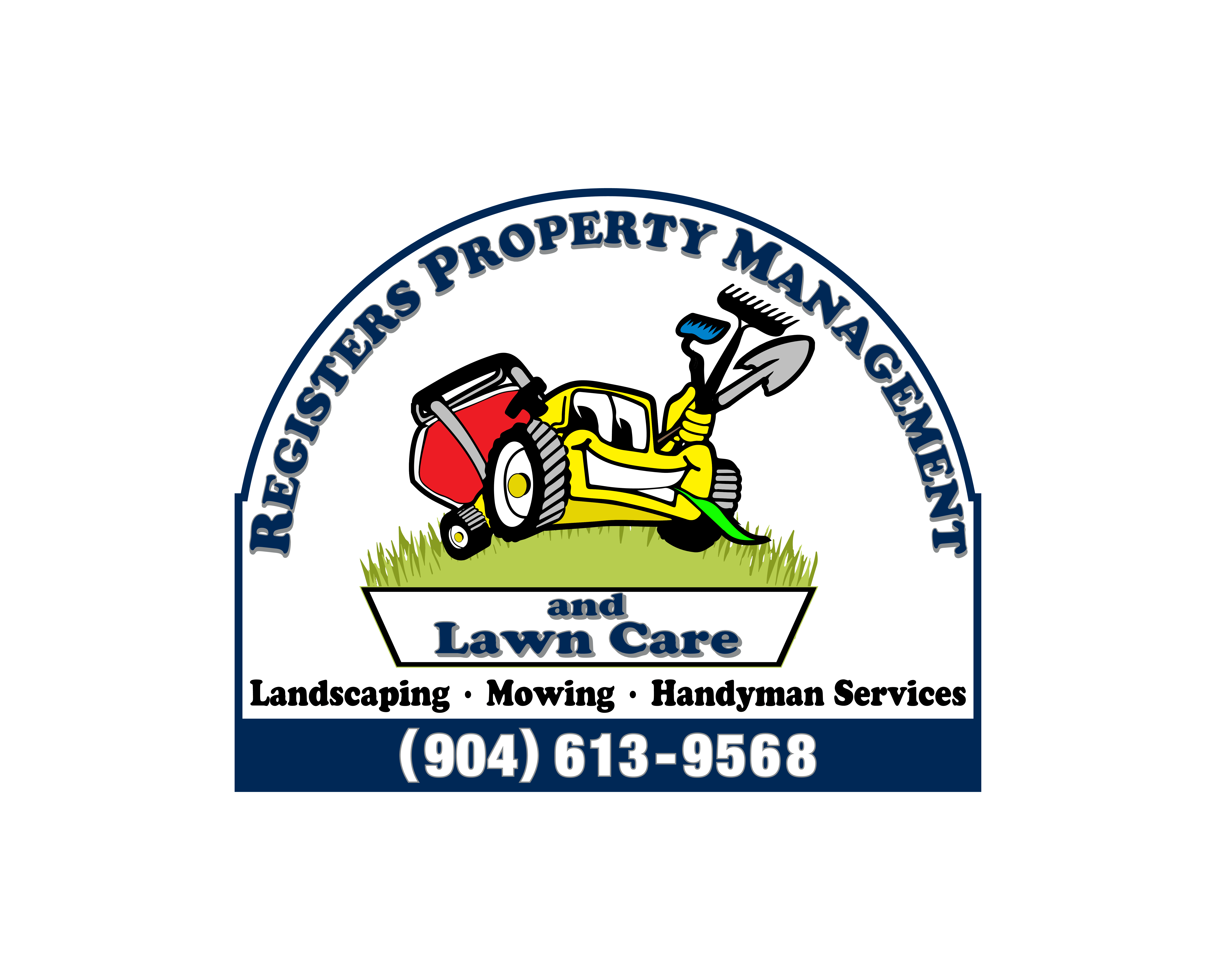 Register's Property Mgmt. And Lawn Service Logo
