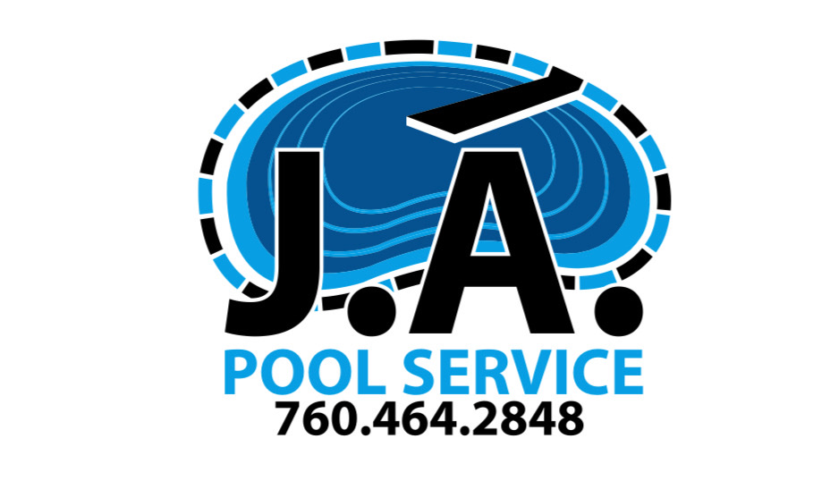 J.A. Pool Service and Repair Logo
