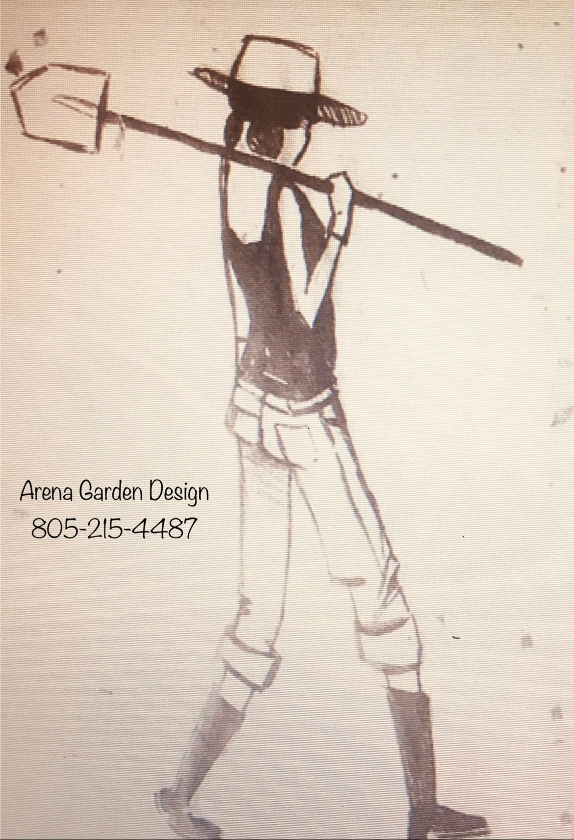 Arena Garden Design Logo