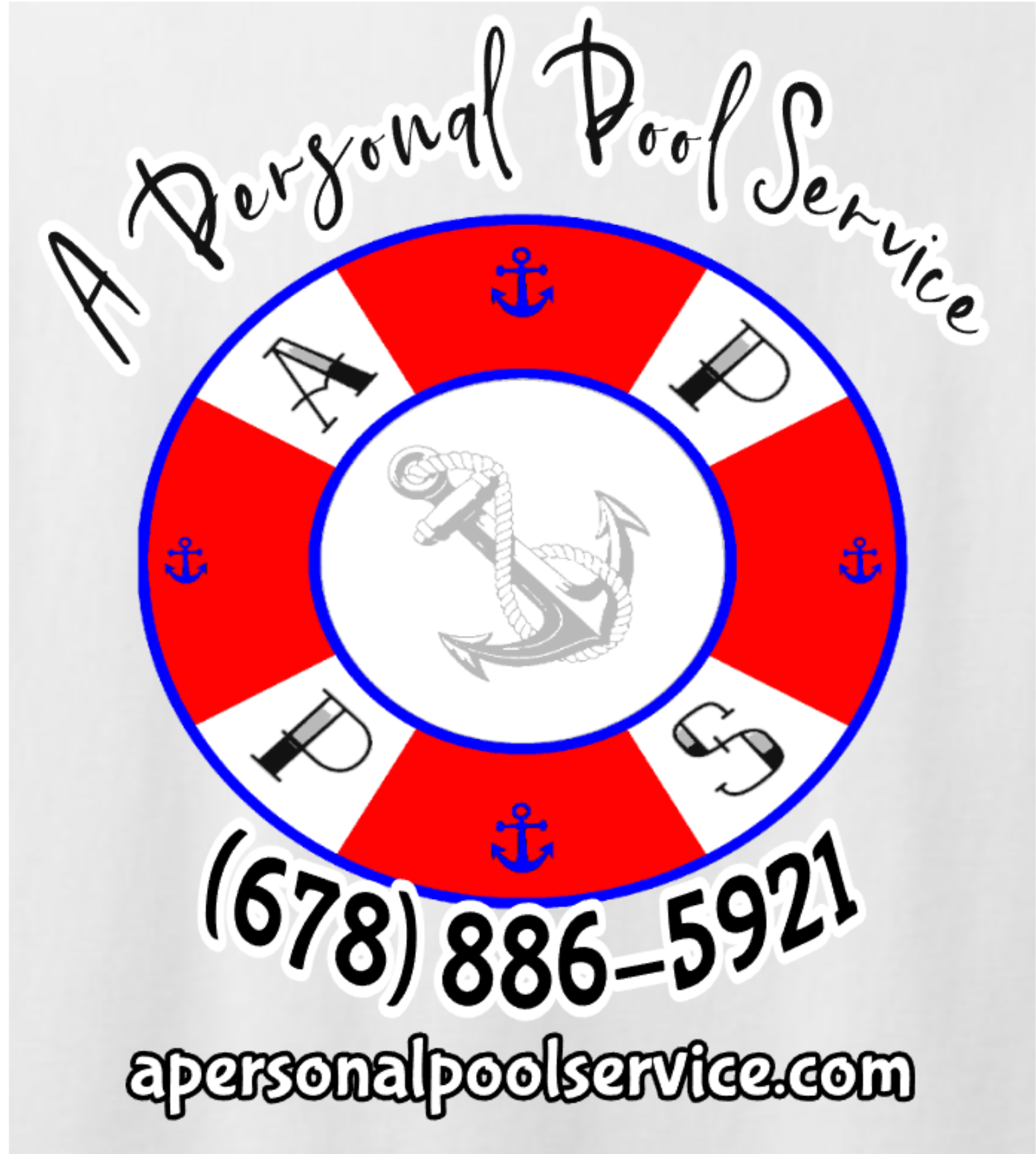 A Personal Pool Service Logo