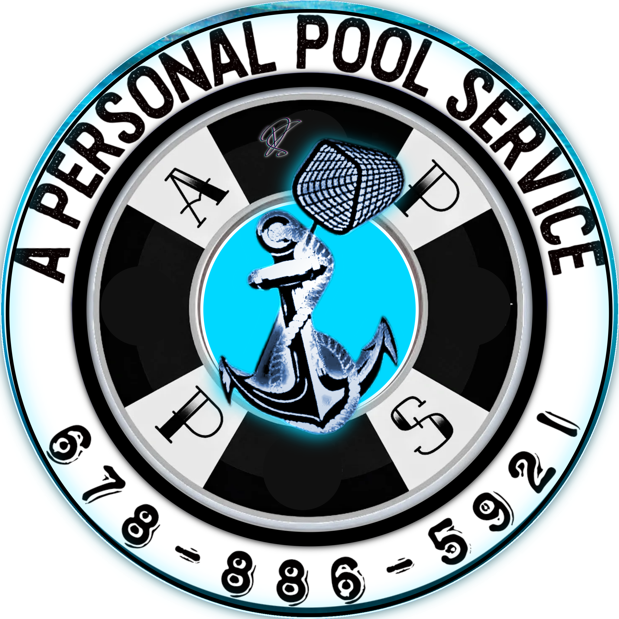 A Personal Pool Service Logo