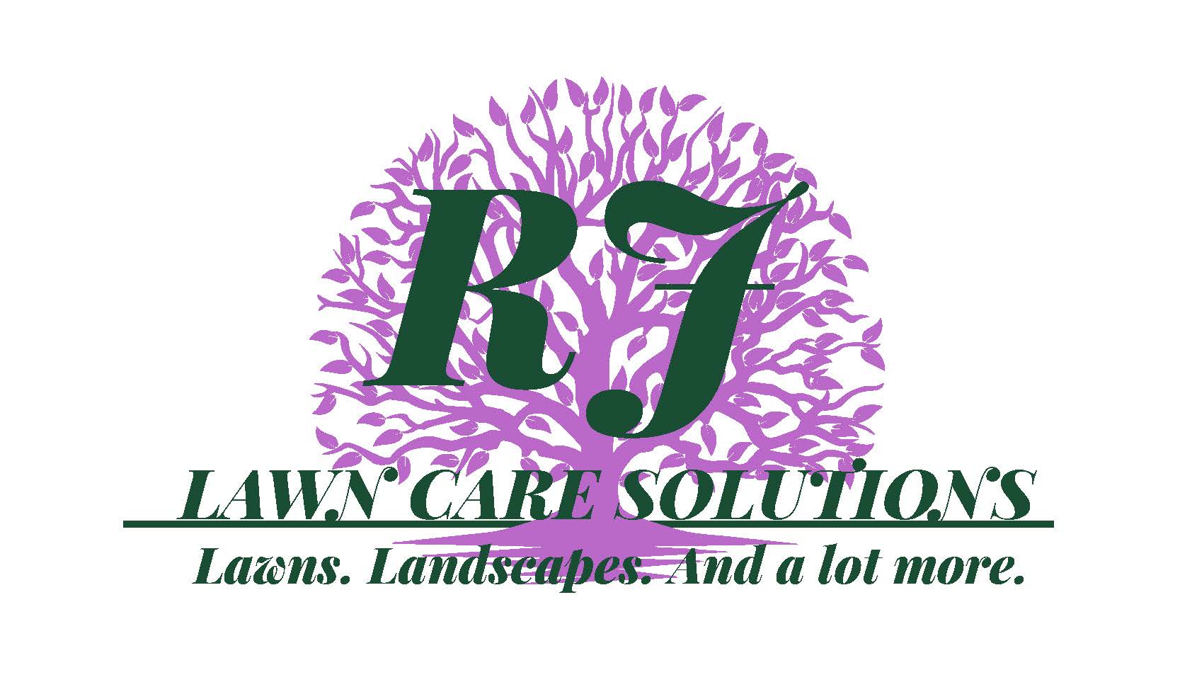RJ Lawn Care Solutions Logo