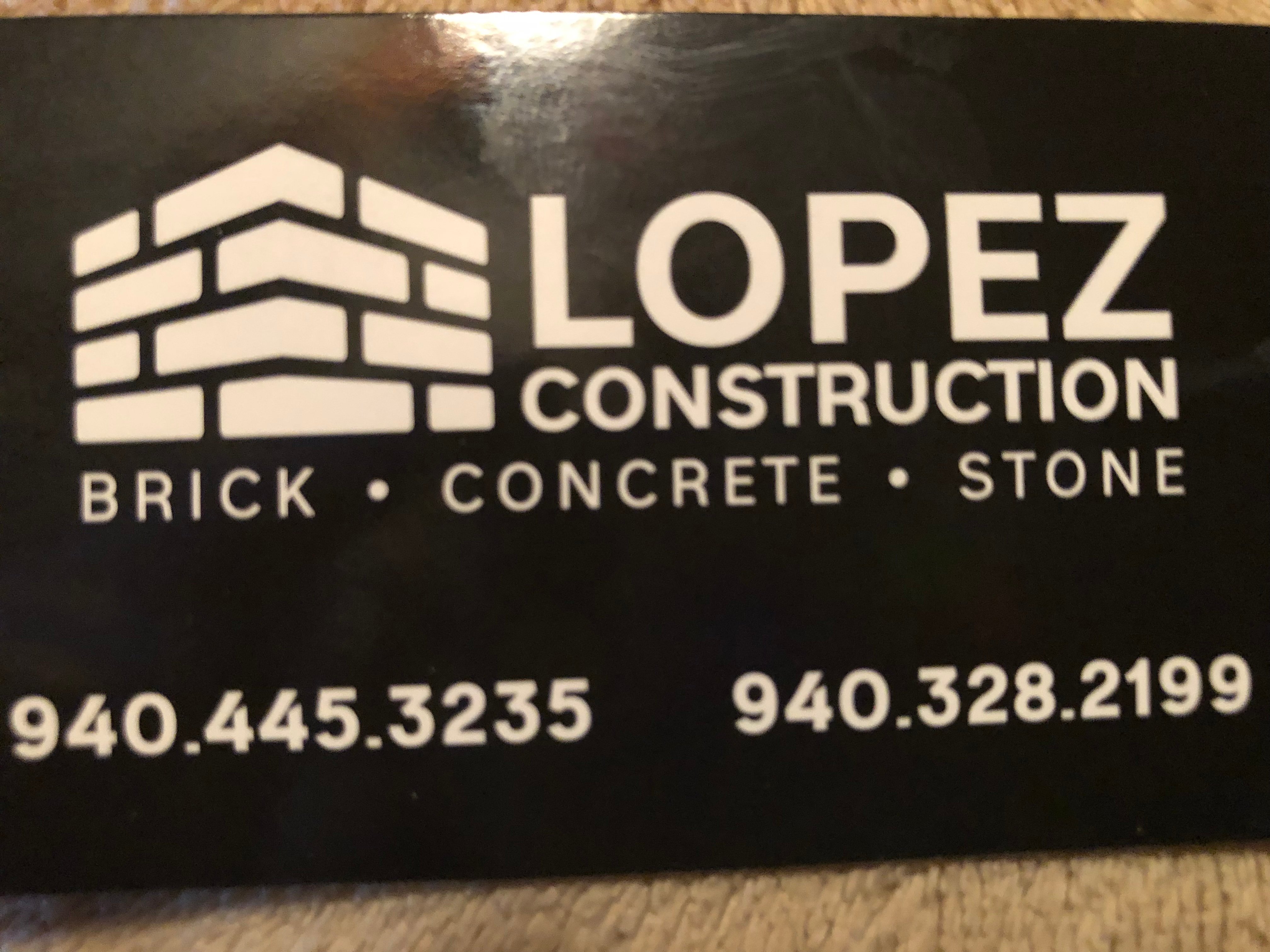 Lopez Construction Logo