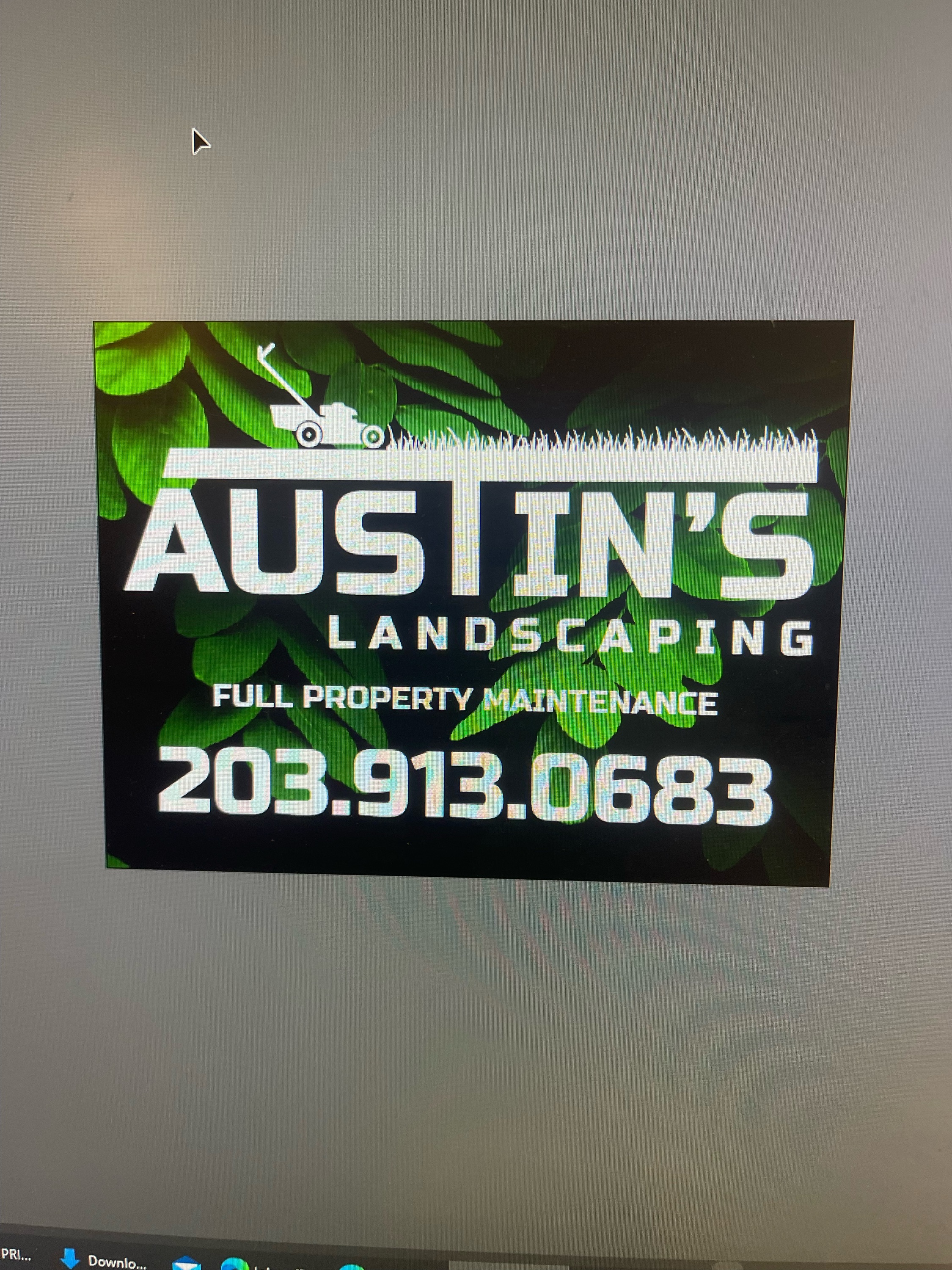 Austin's Landscaping and Design Logo