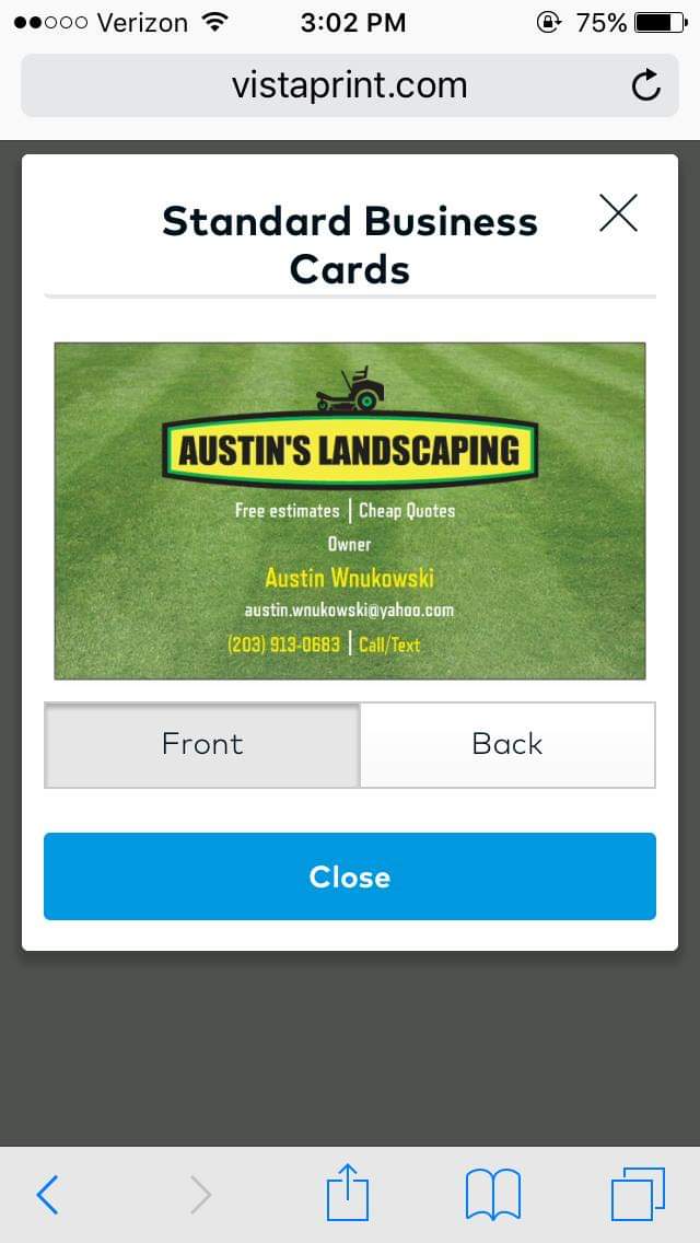 Austin's Landscaping and Design Logo