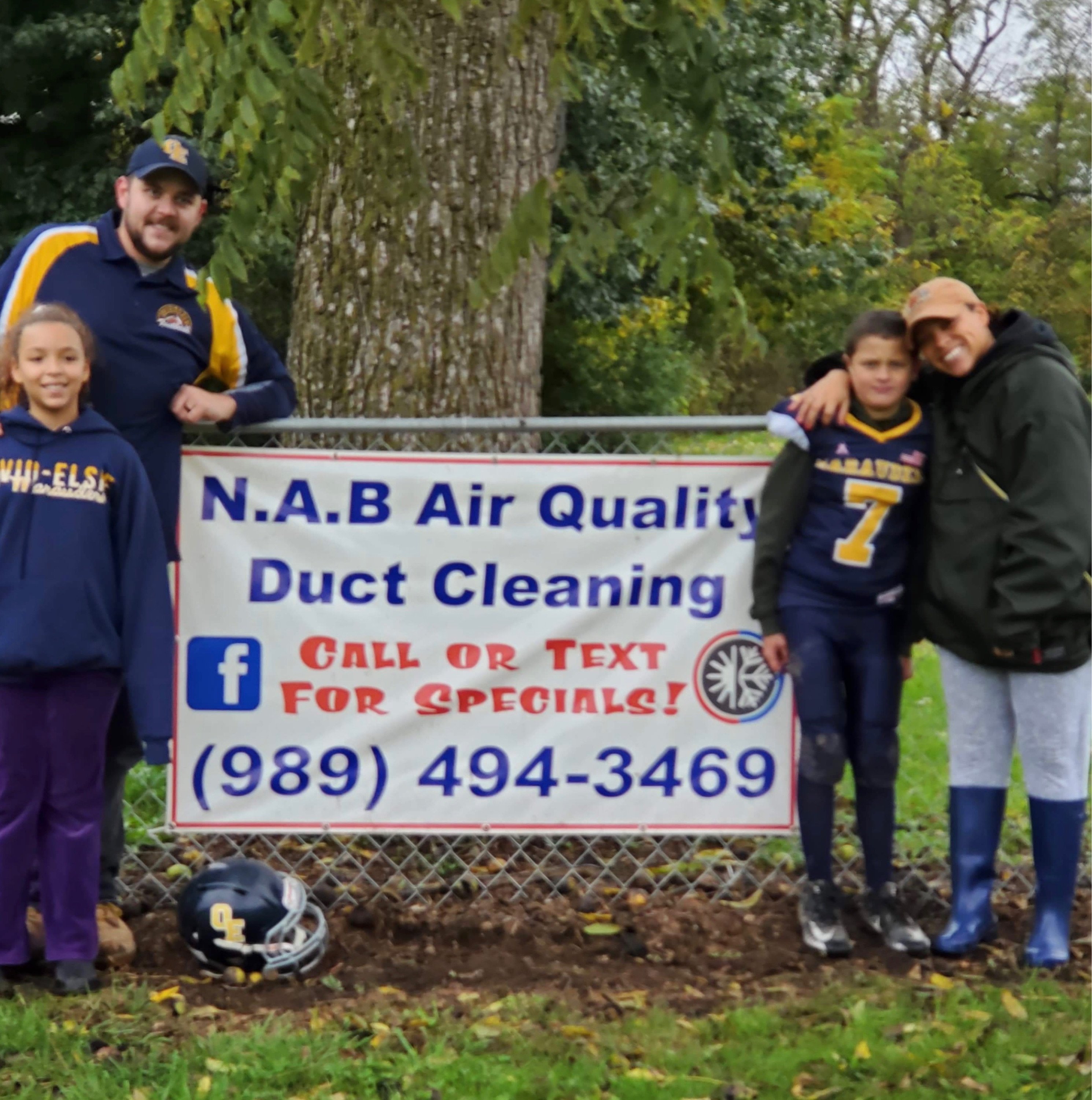 N.A.B. Air Quality Logo