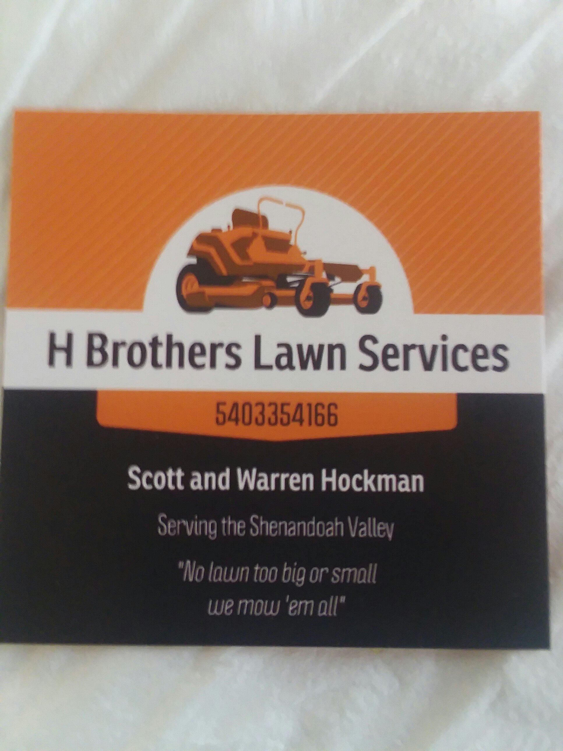 H Brothers Lawn Service Logo