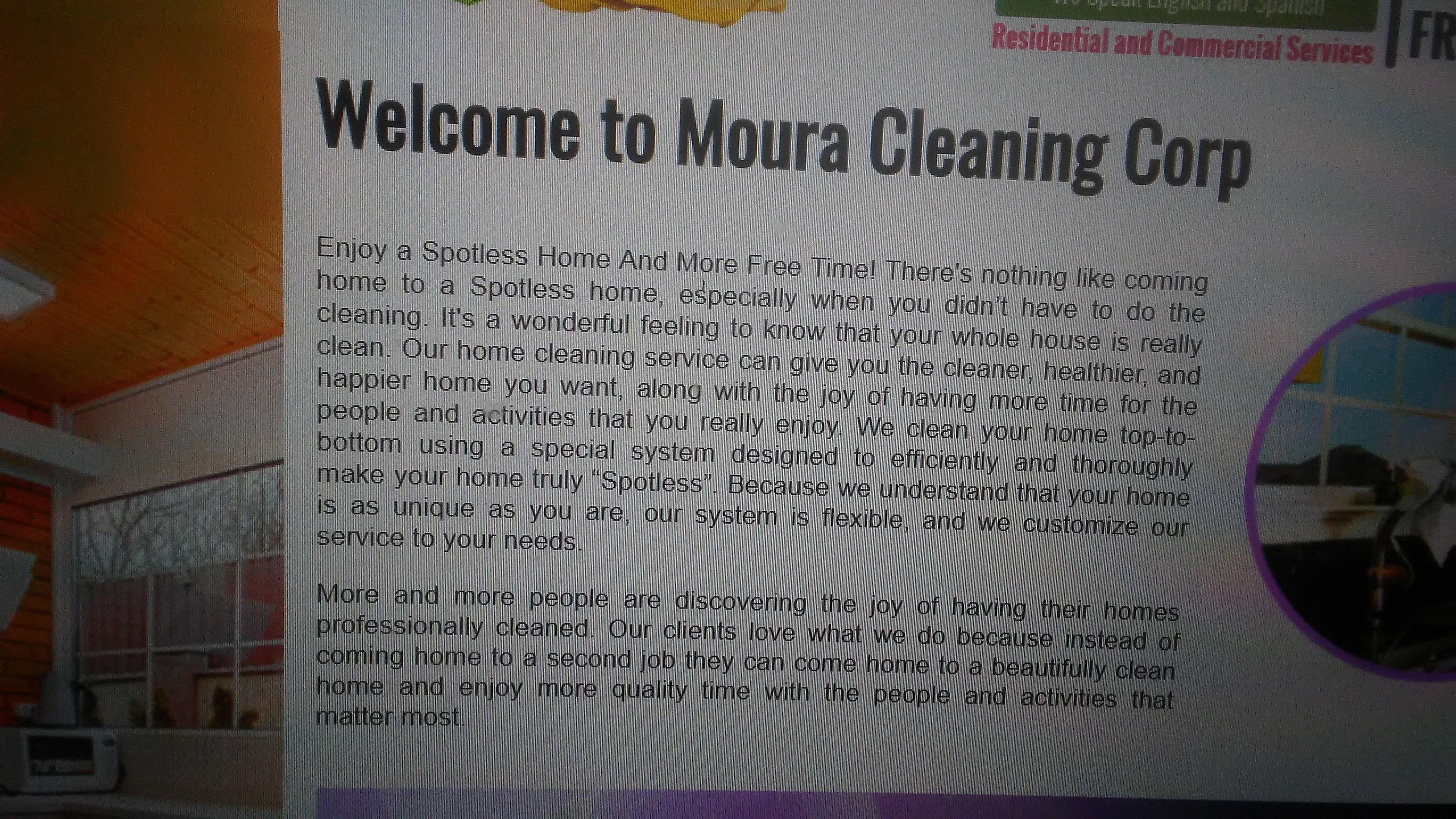 Moura Cleaning Logo