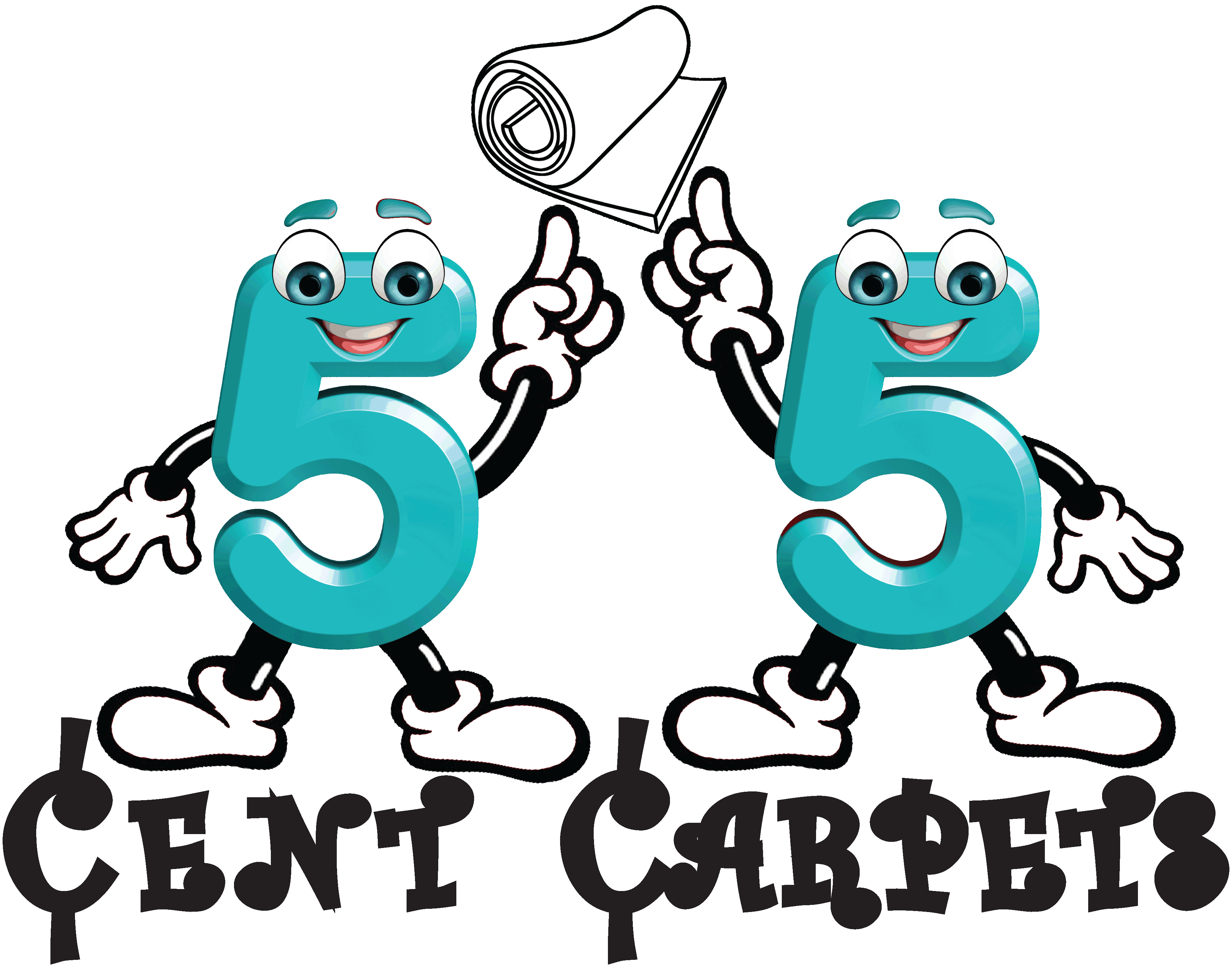 55 Cent Carpets Logo