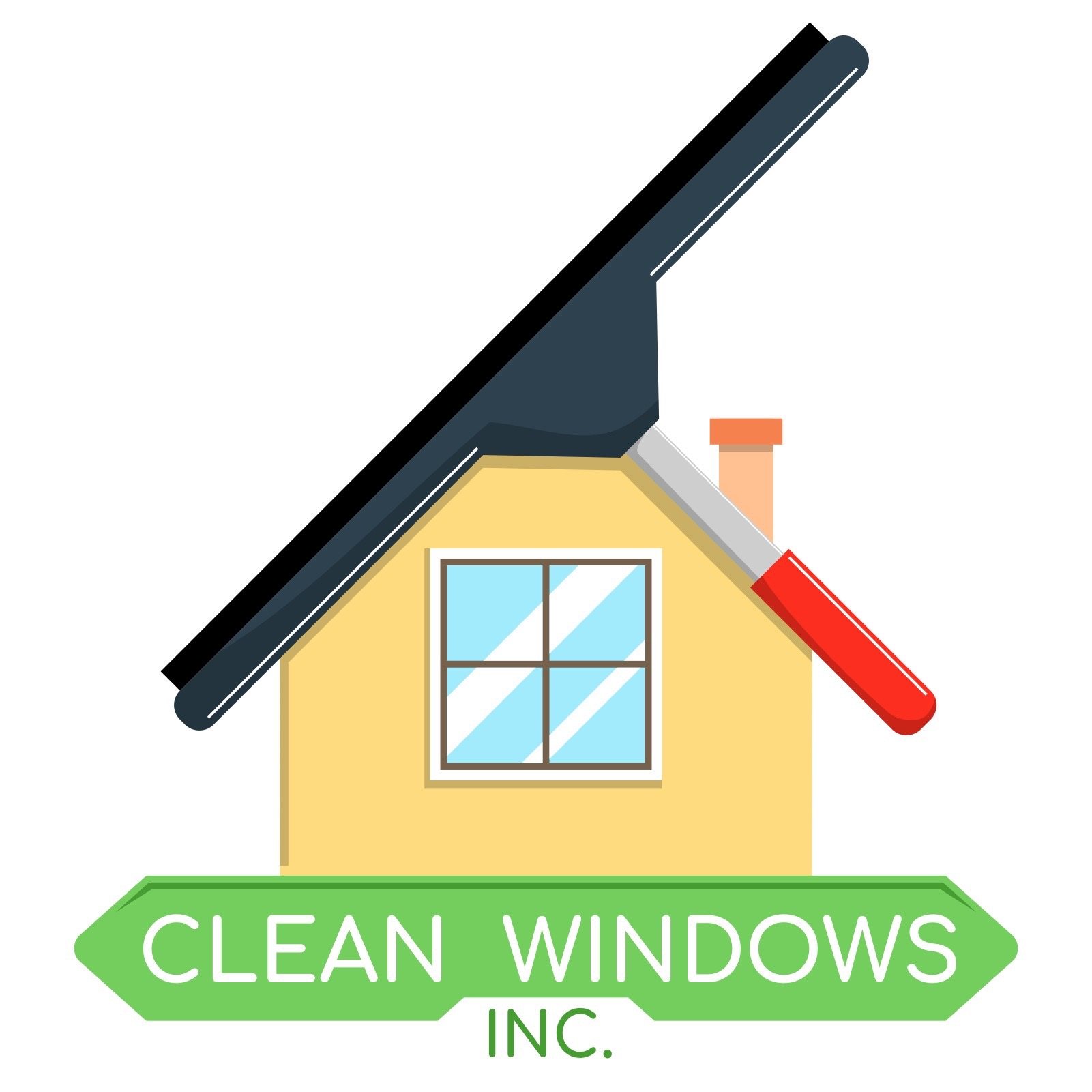 Clean Windows, Inc. Logo