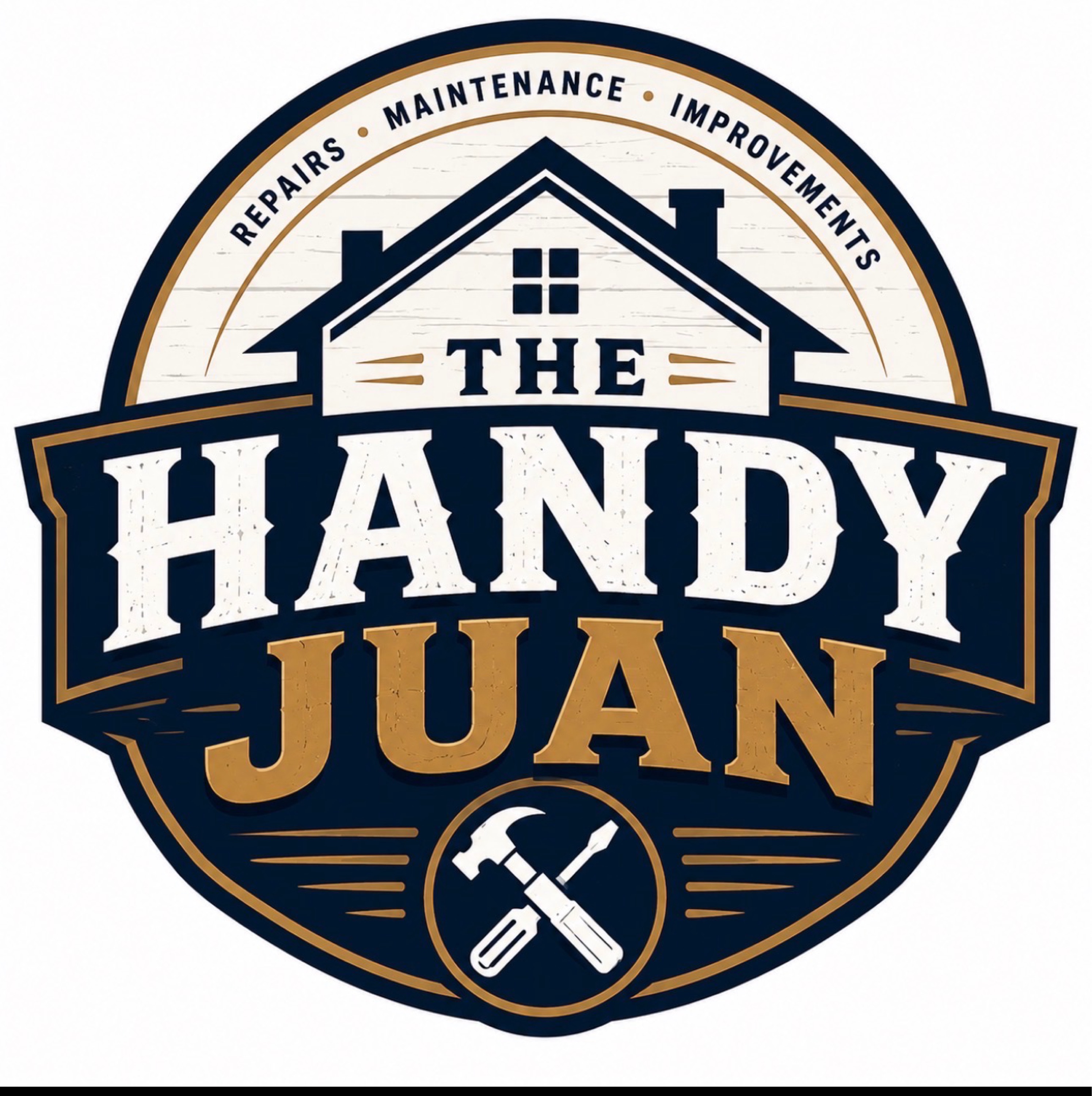 The Handy Juan - Unlicensed Contractor Logo
