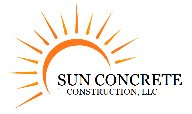 Sun Concrete Construction Logo