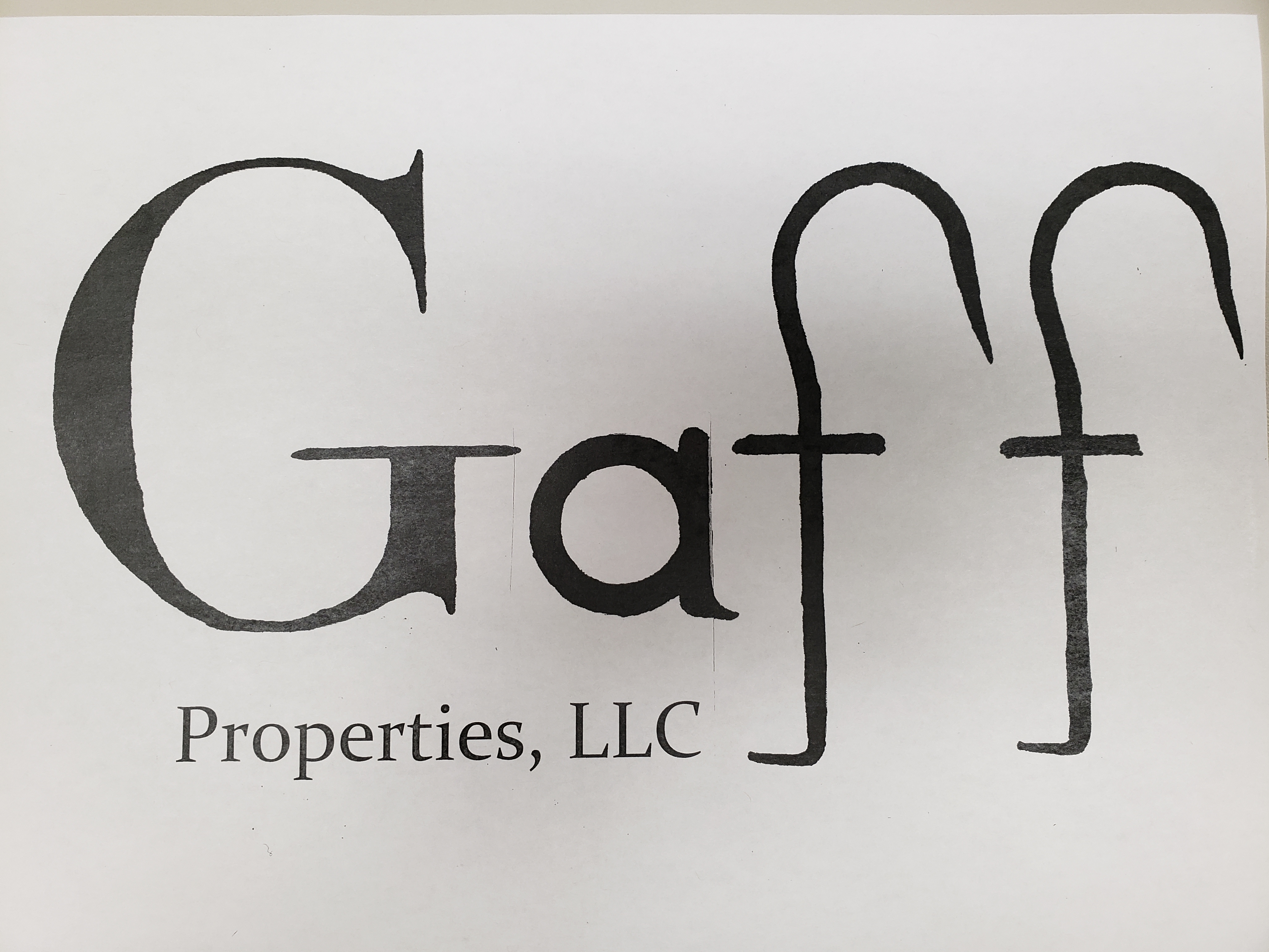 Gaff Properties, LLC Logo