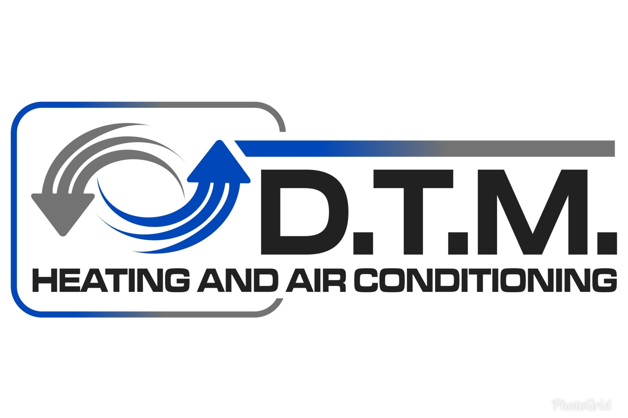 D T M Heating and Air Conditioning LLC Logo