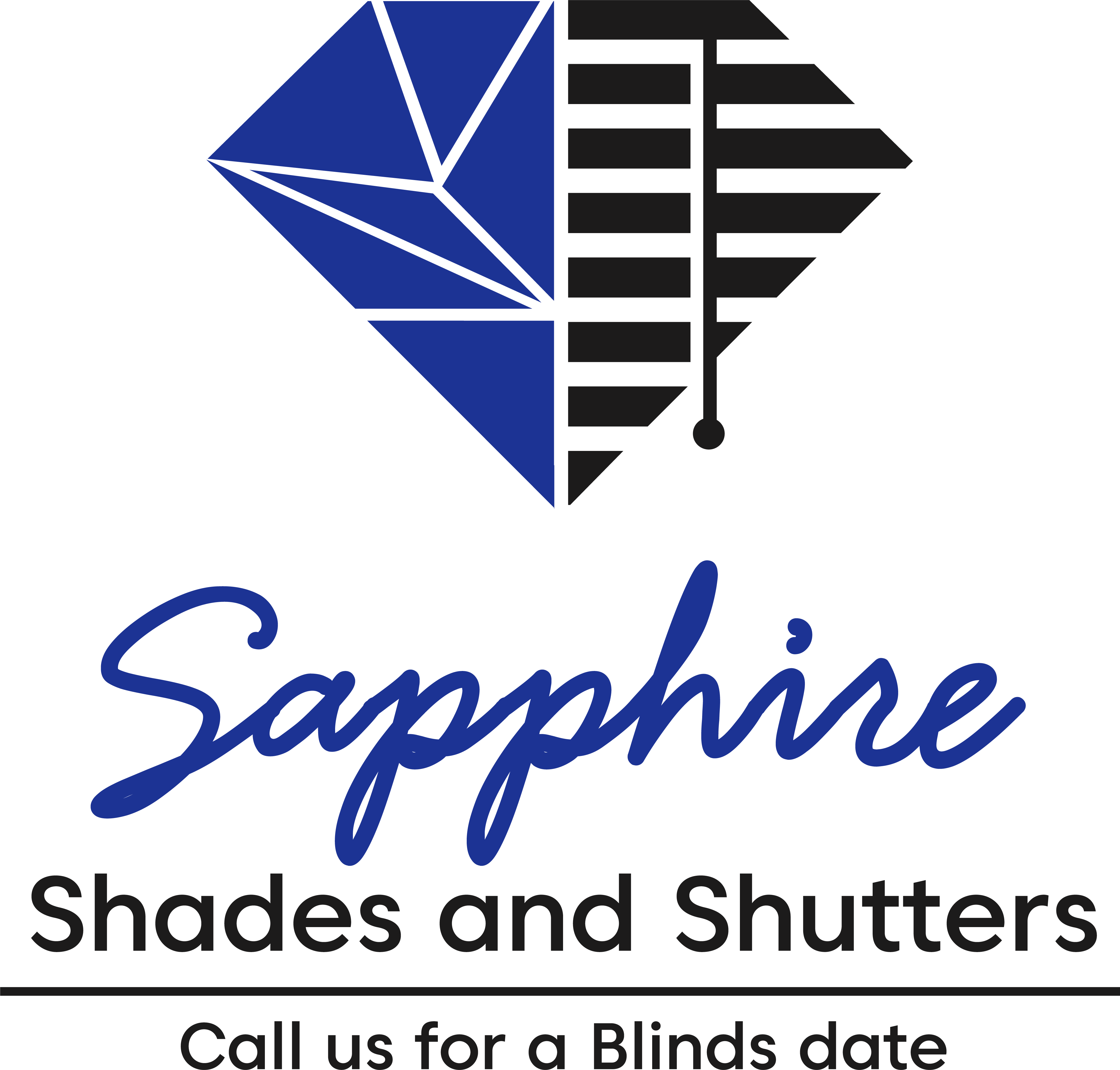 Sapphire Shades and Shutters Logo