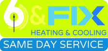 6 & Fix Heating & Cooling, Inc. Logo