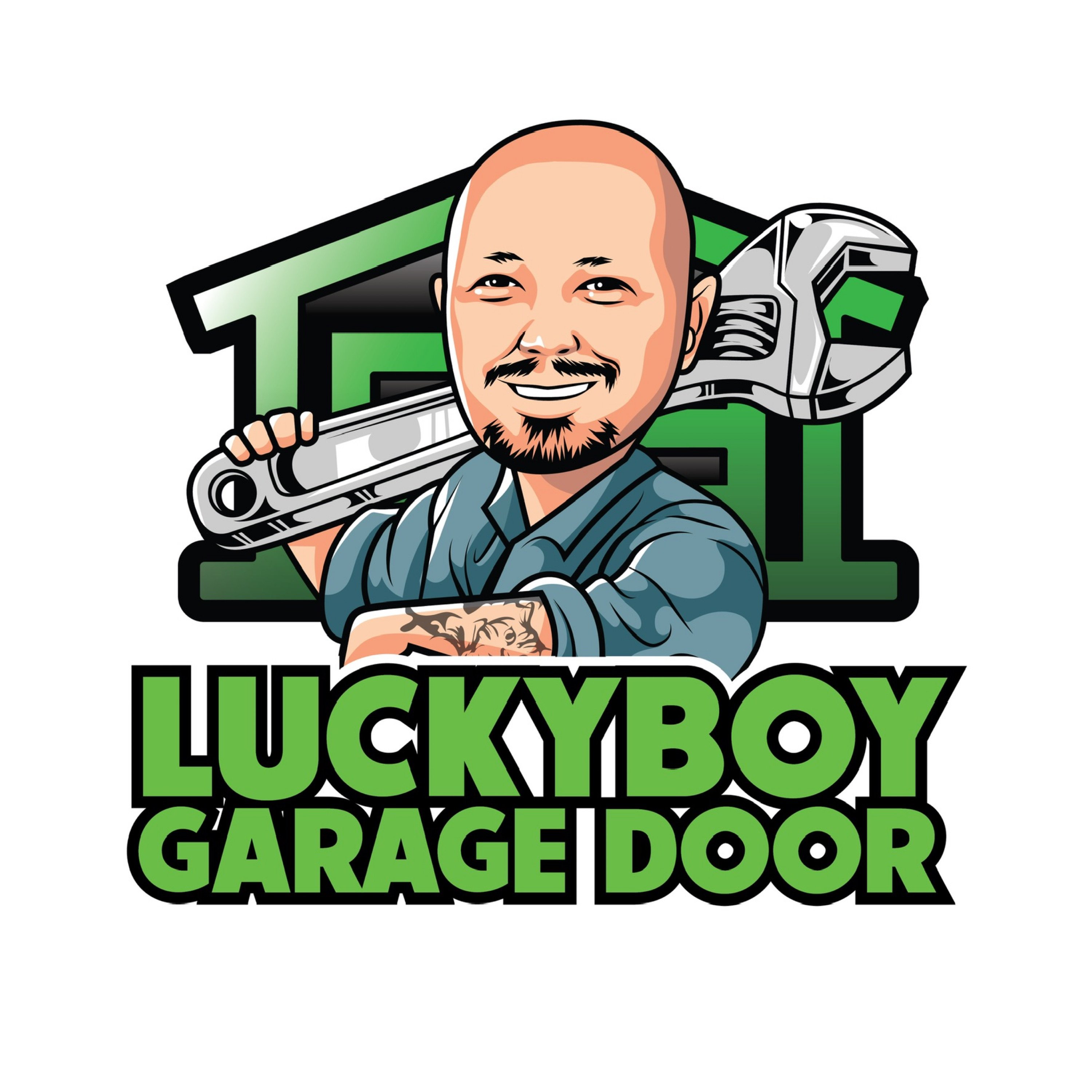 Lucky Boy Garage Door LLC Logo