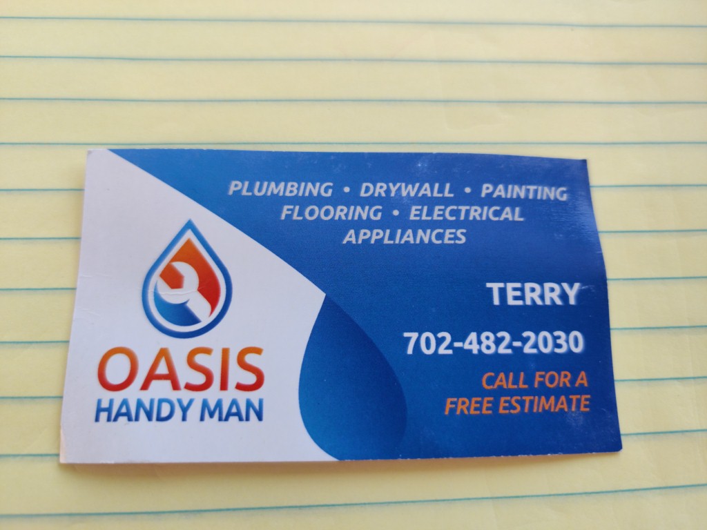 Oasis Handyman Logo