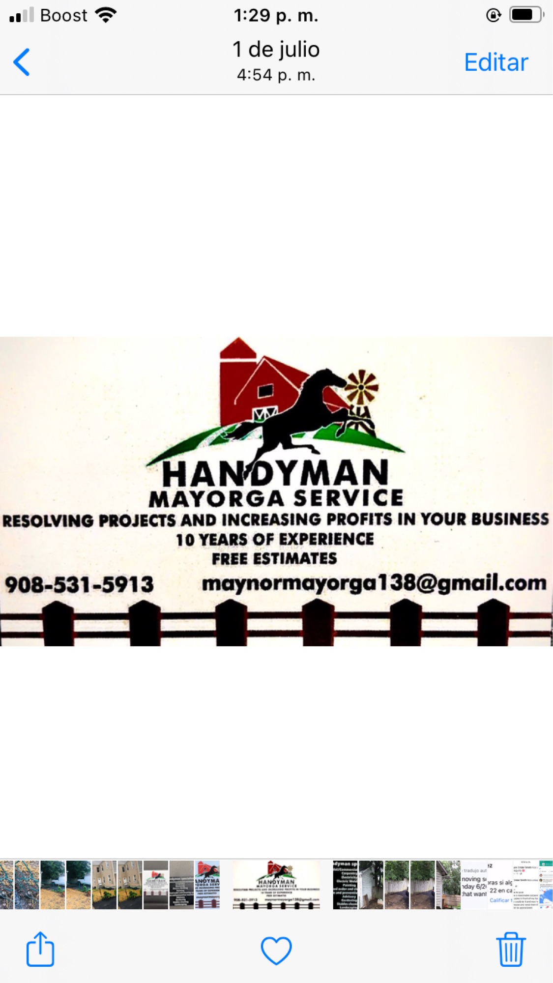 Mayorga Handyman Logo