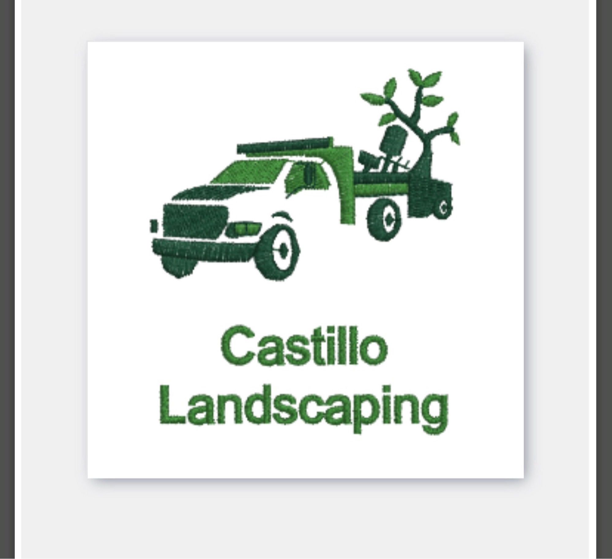 Castillo Landscaping Logo