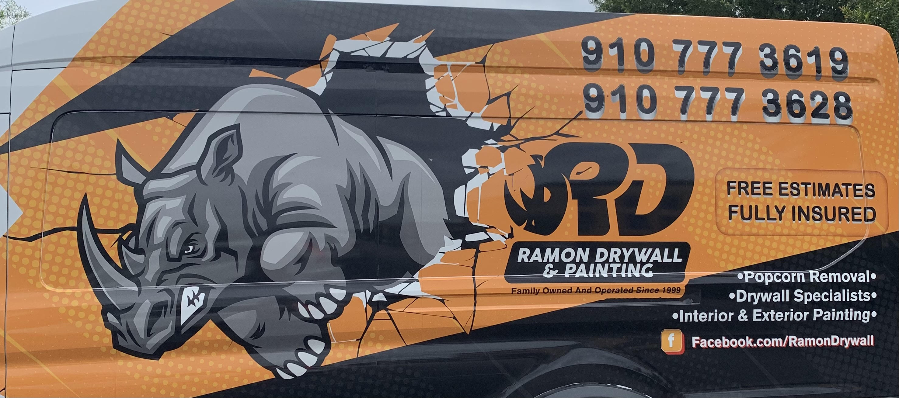 Ramon Drywall & Painting Logo